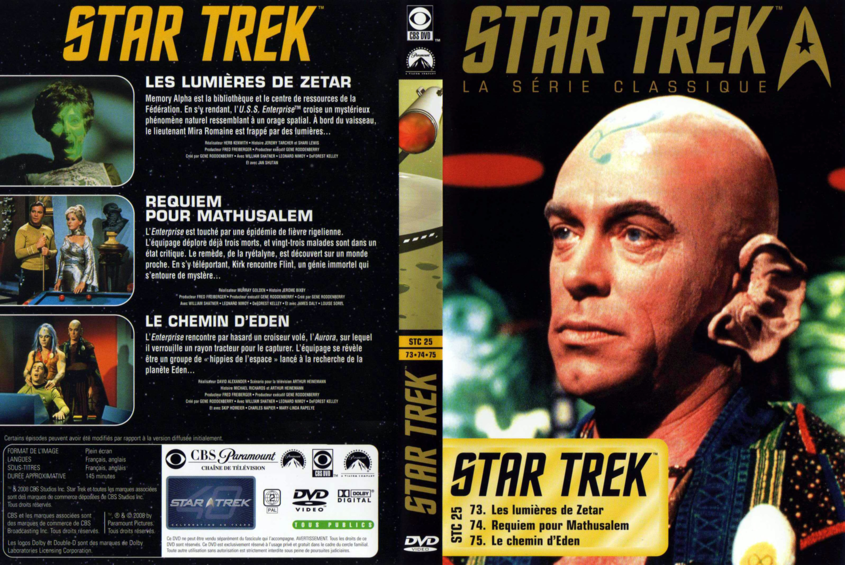 Jaquette DVD Star Trek vol 25
