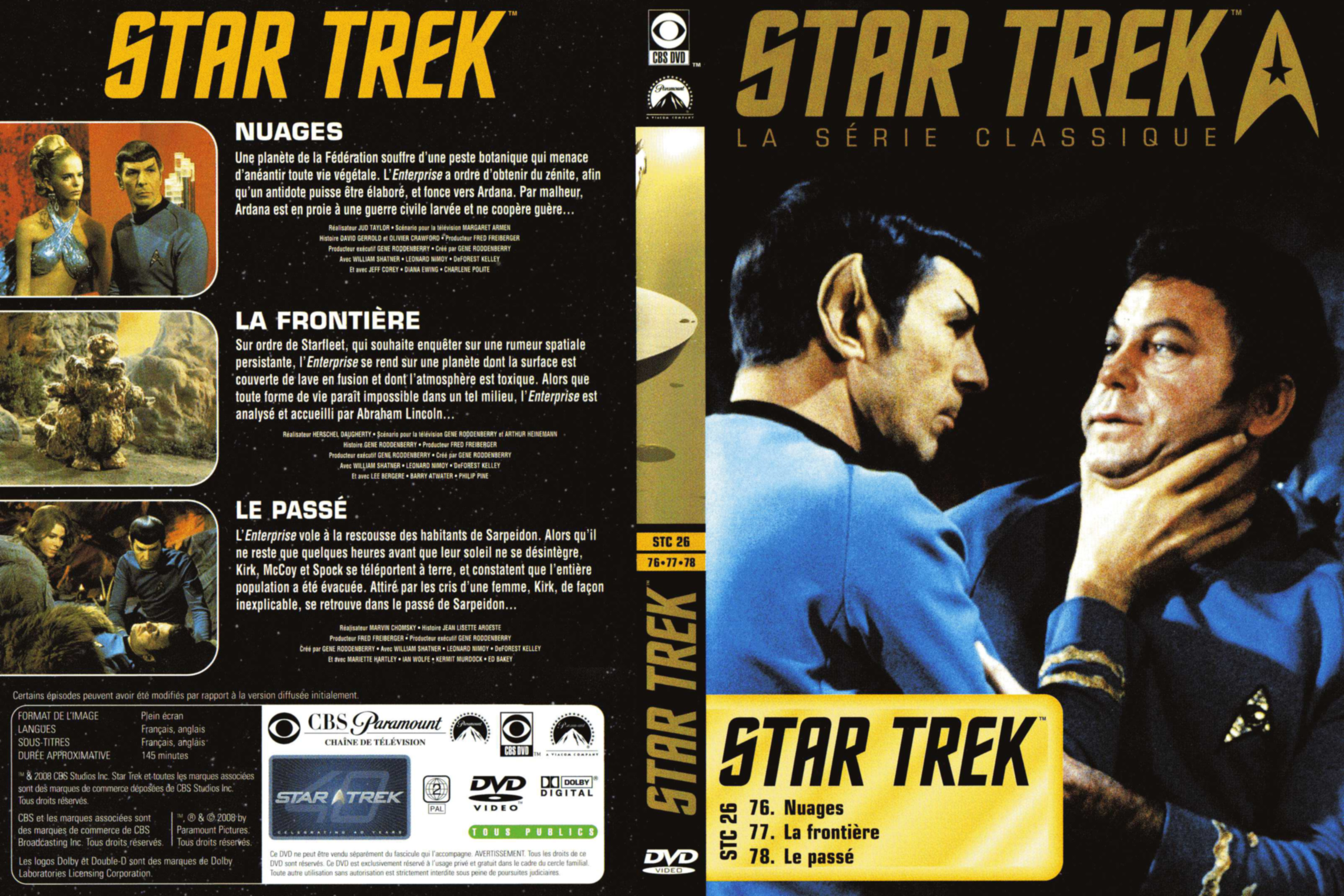 Jaquette DVD Star Trek vol 26
