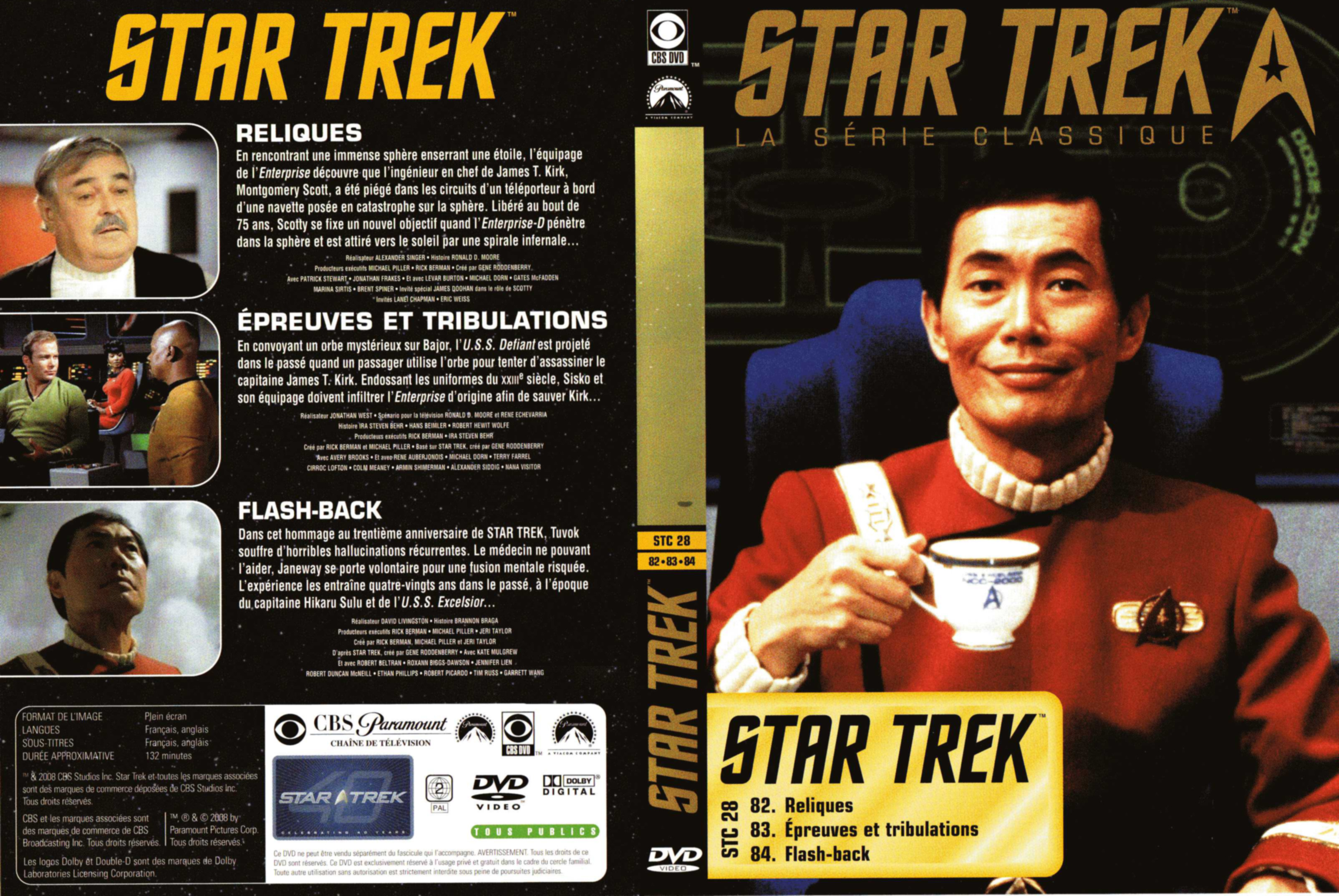Jaquette DVD Star Trek vol 28