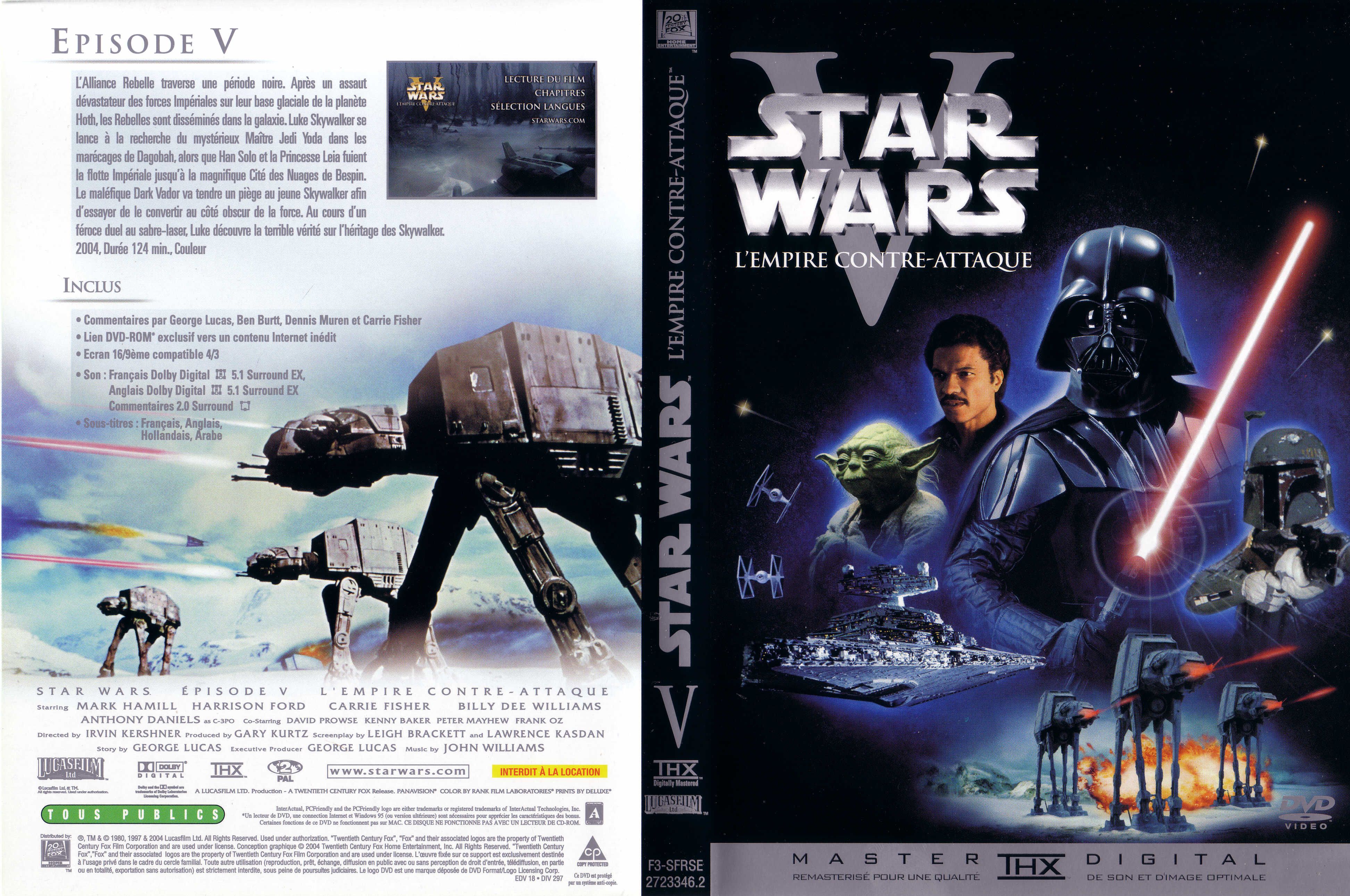 Jaquette DVD Star Wars L