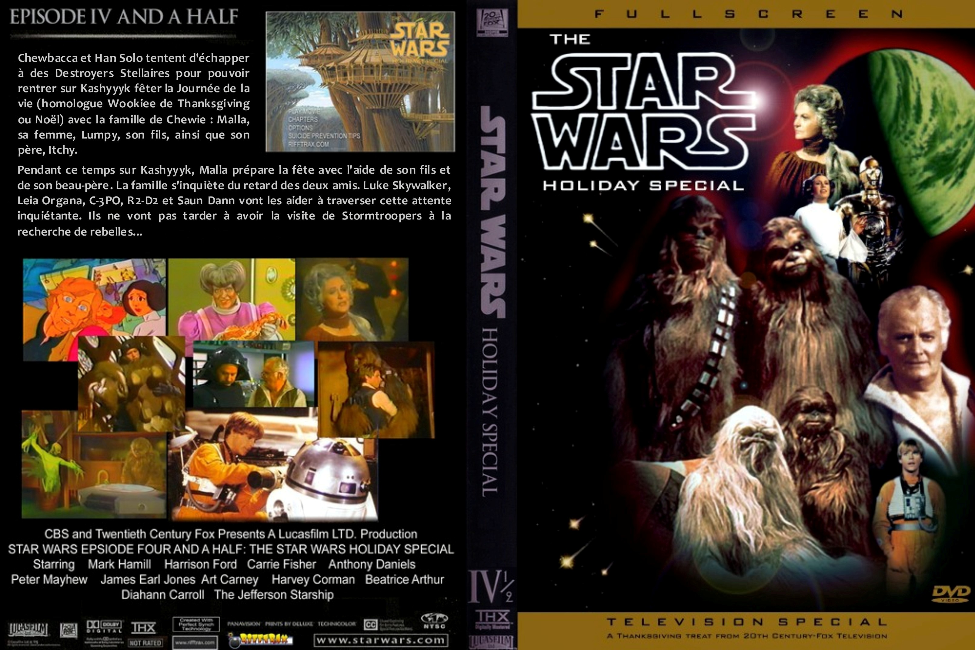 Jaquette DVD Star Wars - Holiday Special custom