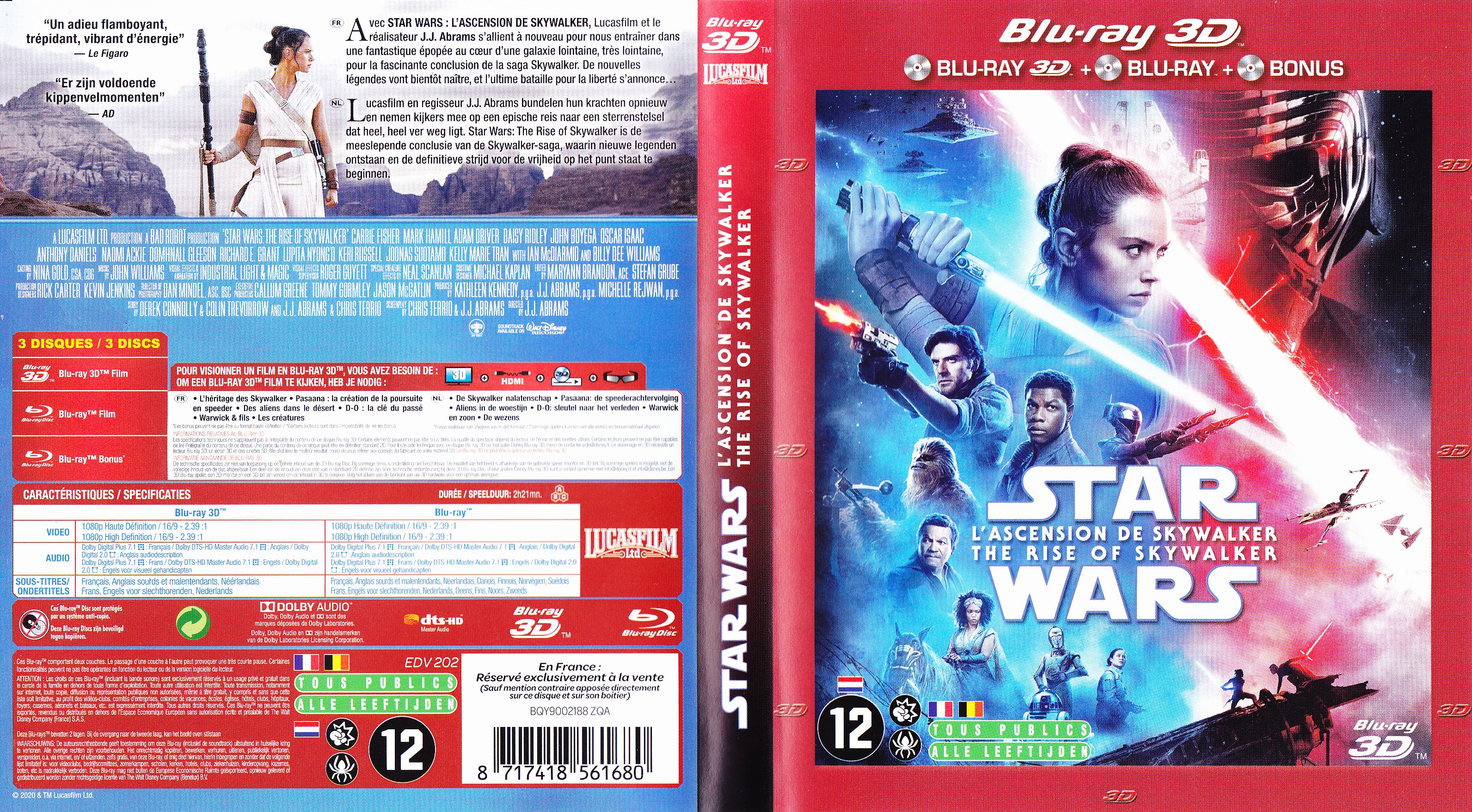 Jaquette DVD Star Wars L
