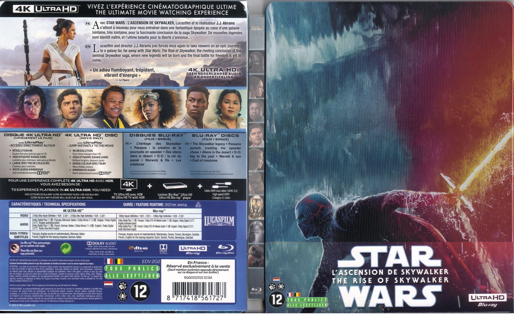 Jaquette DVD Star Wars L