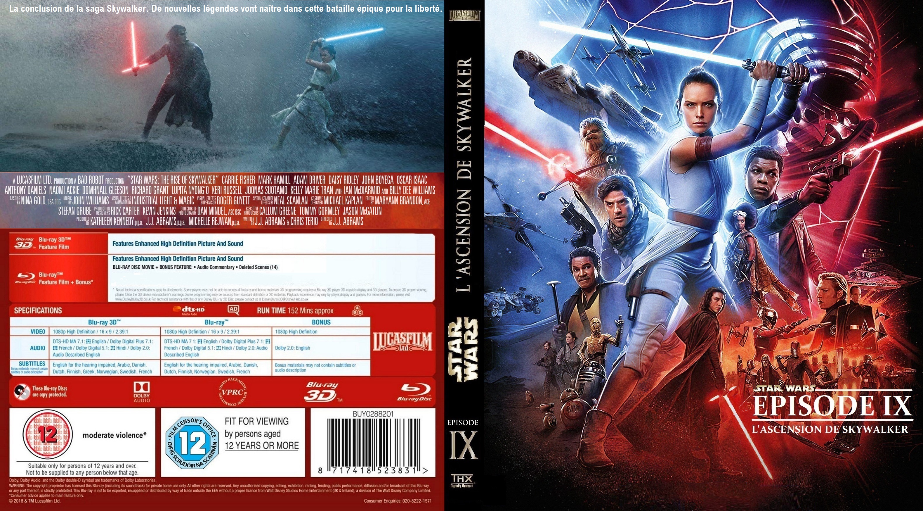 Jaquette DVD Star Wars: L