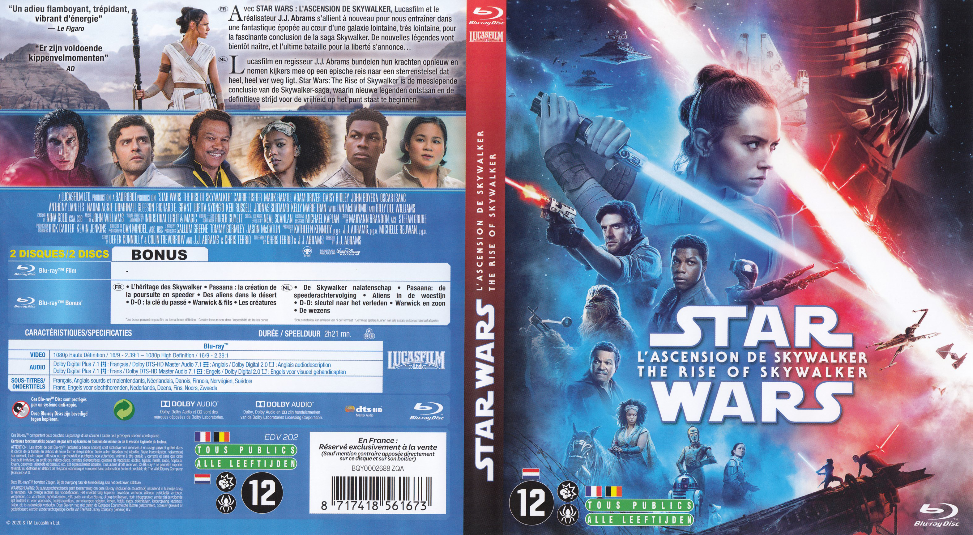 Jaquette DVD Star Wars L