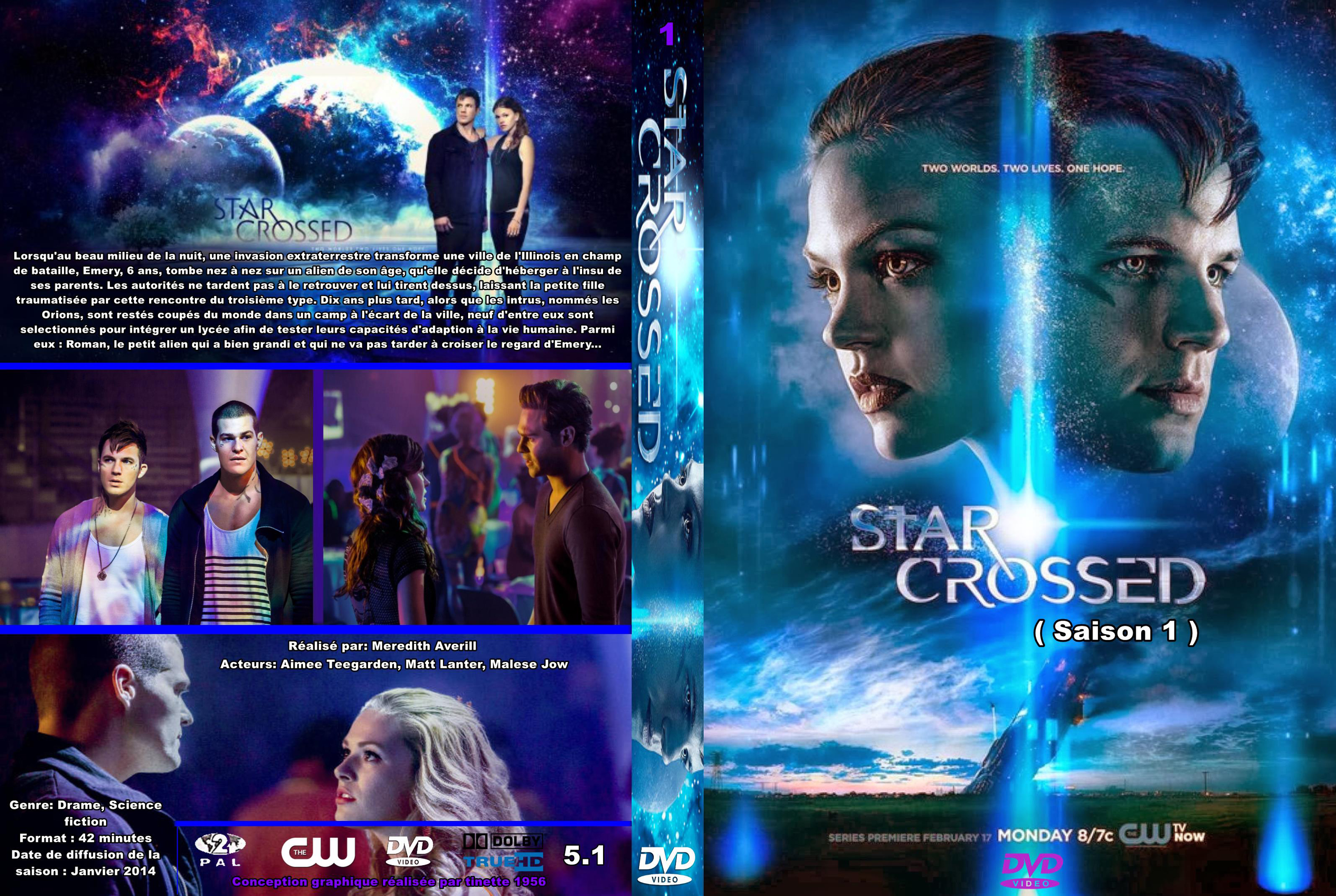 Jaquette DVD Star crossed saison 1 custom