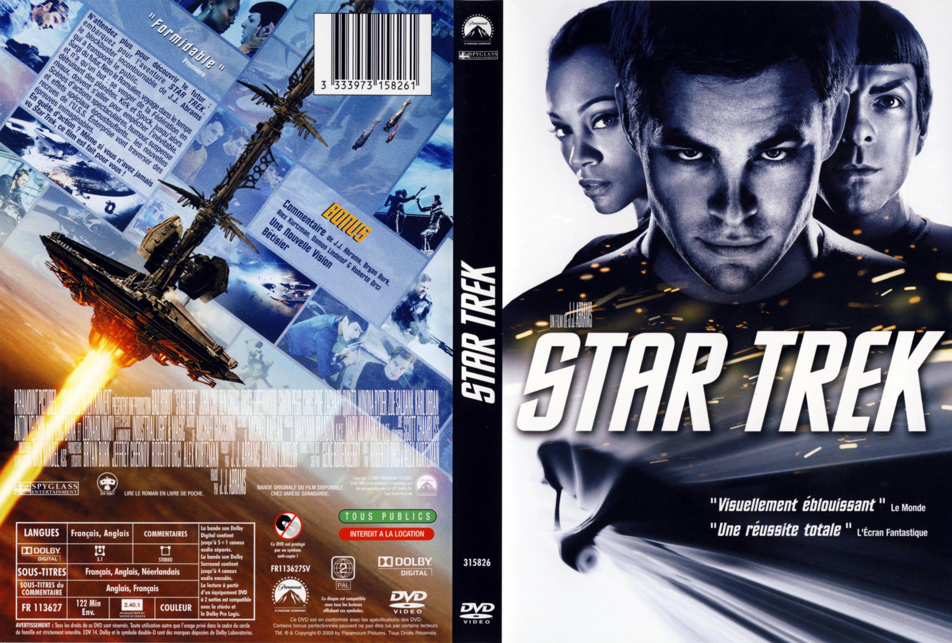 Jaquette DVD Star trek (2009)