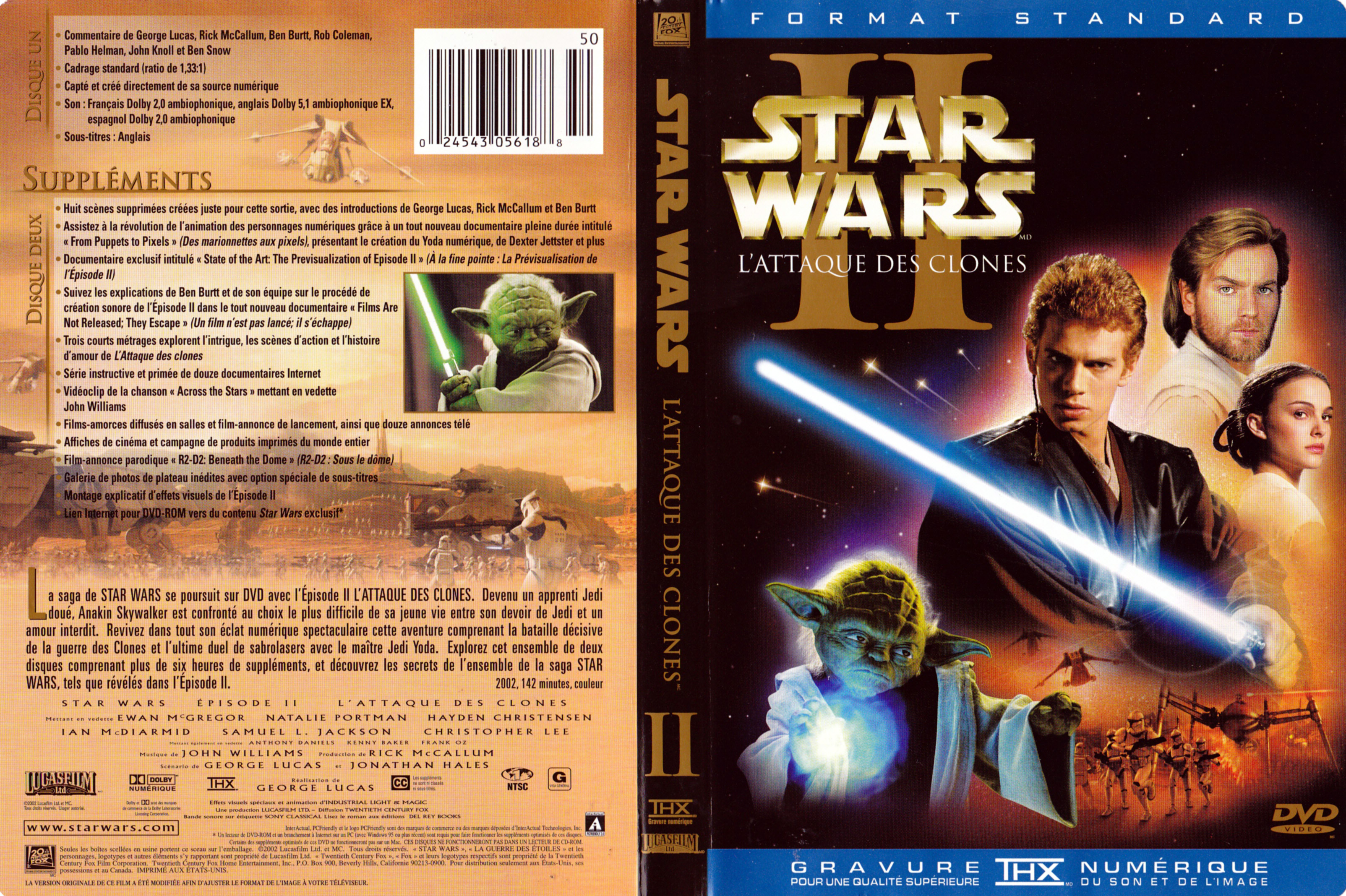 Jaquette DVD Star wars - L