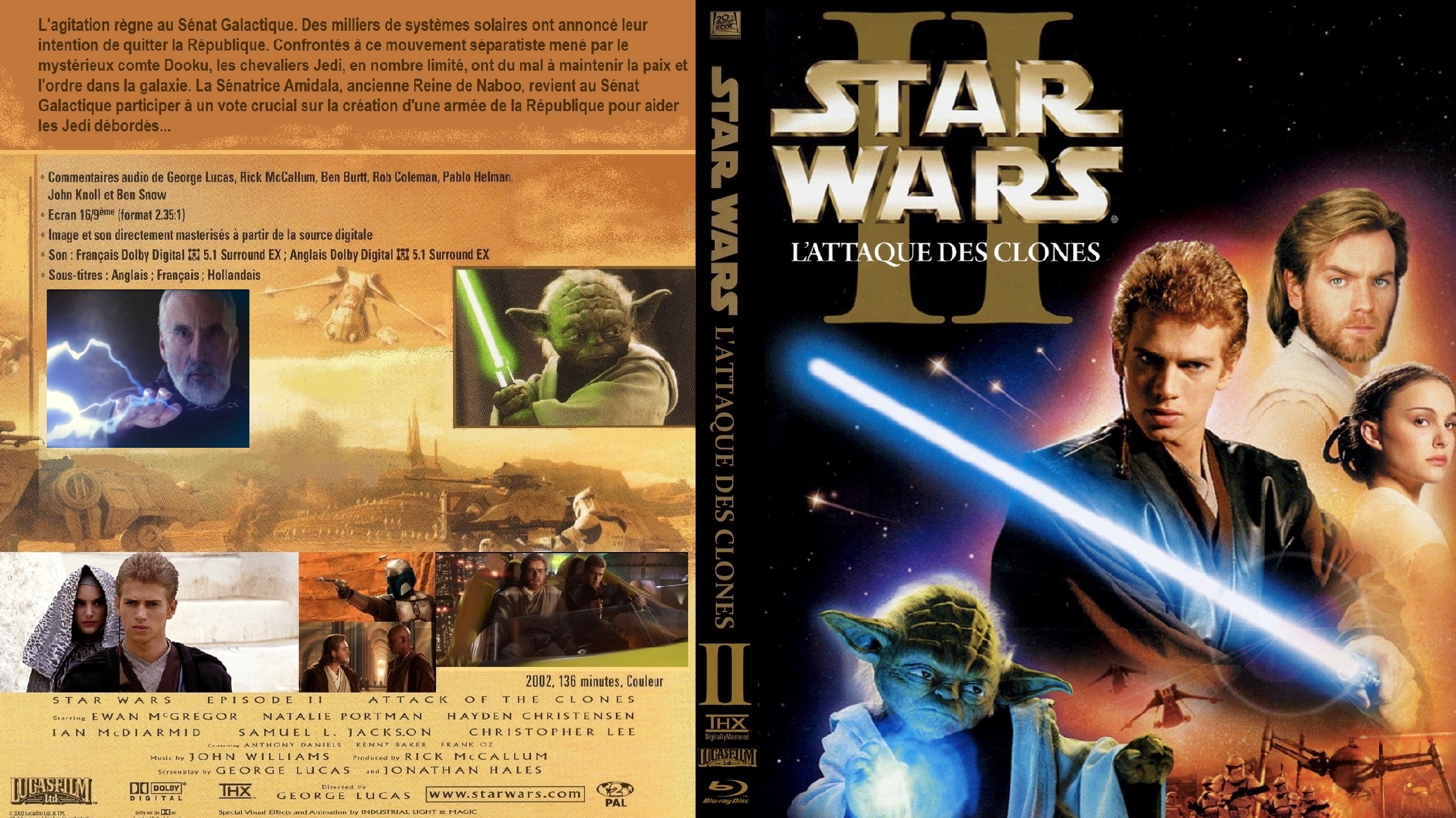 Jaquette DVD Star wars l