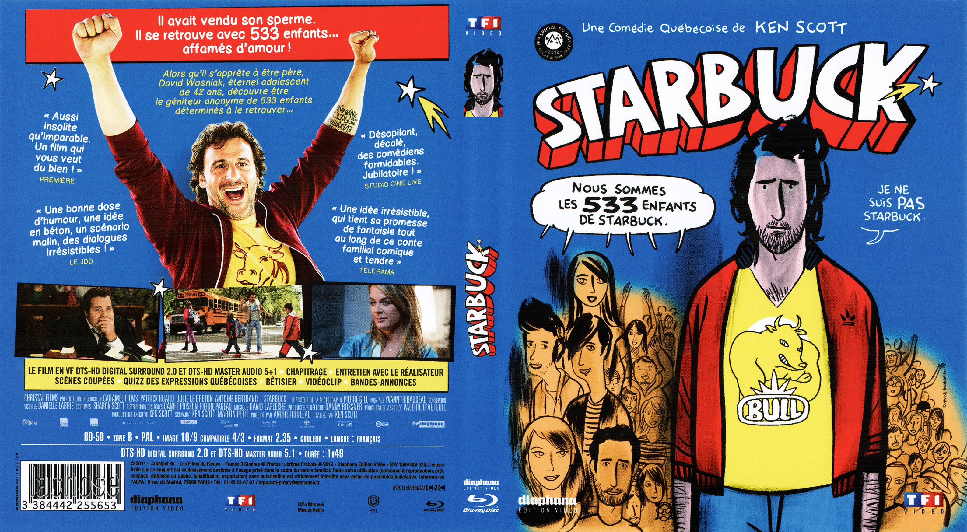Jaquette DVD Starbuck (BLU-RAY)