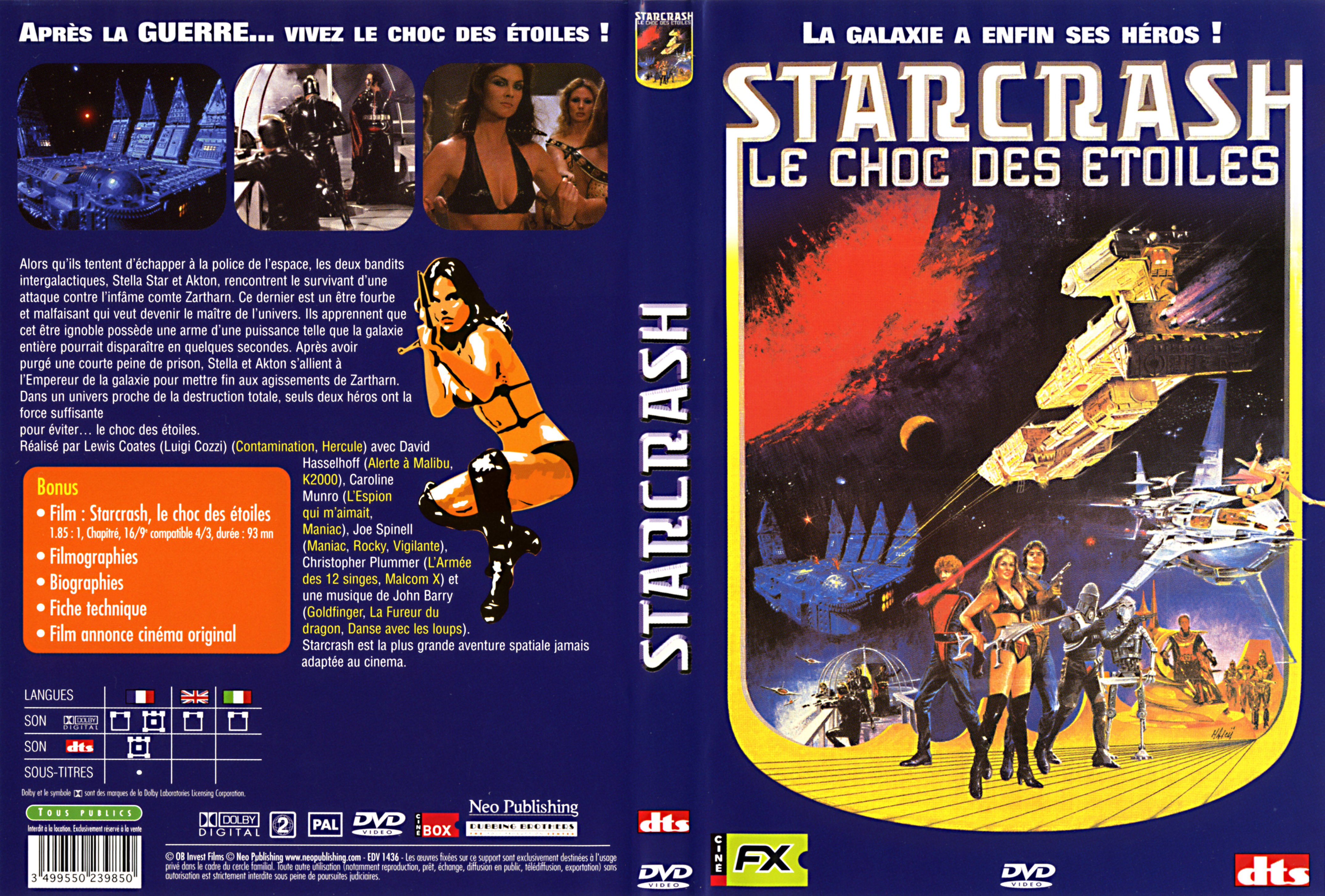 Jaquette DVD Starcrash