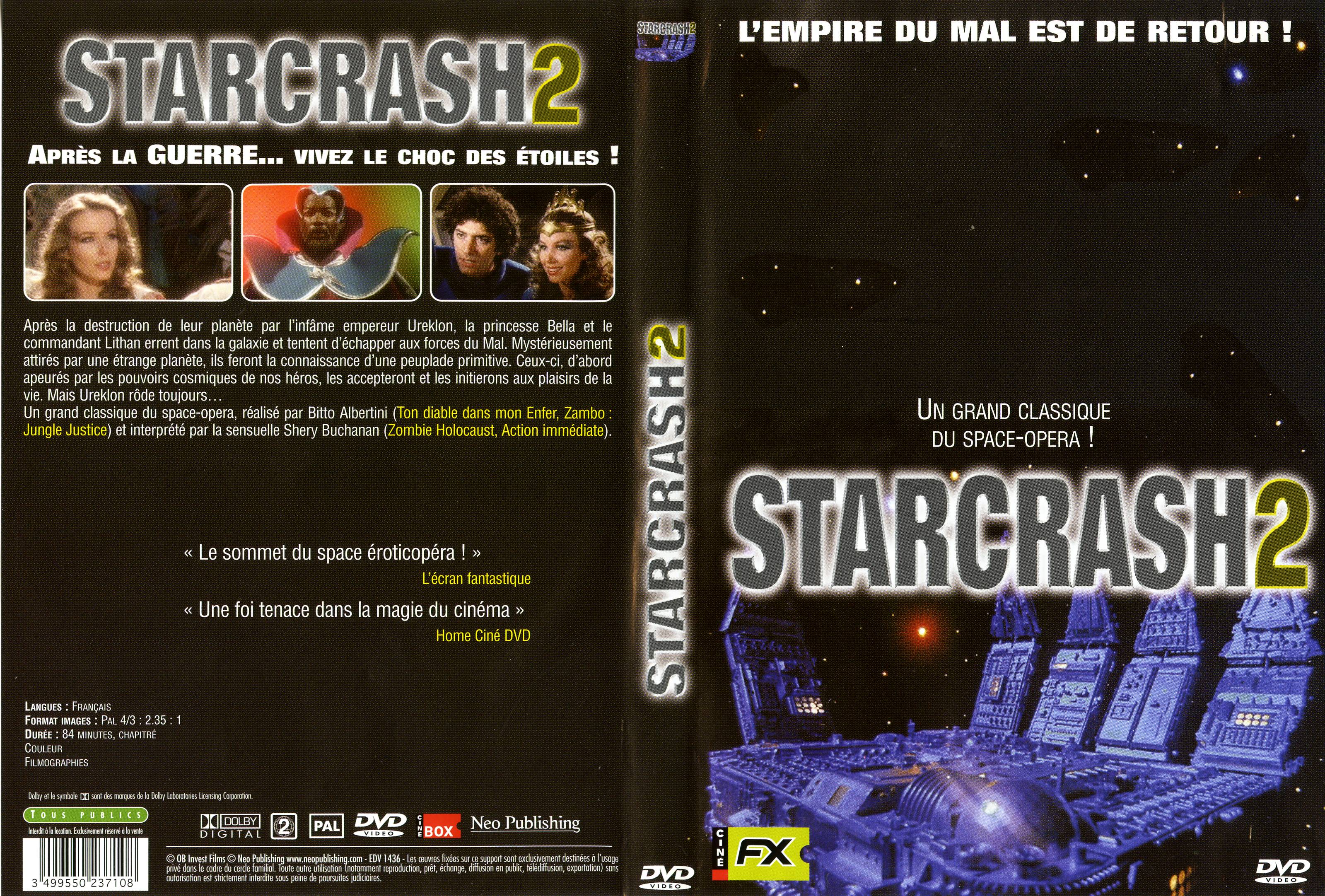 Jaquette DVD Starcrash 2