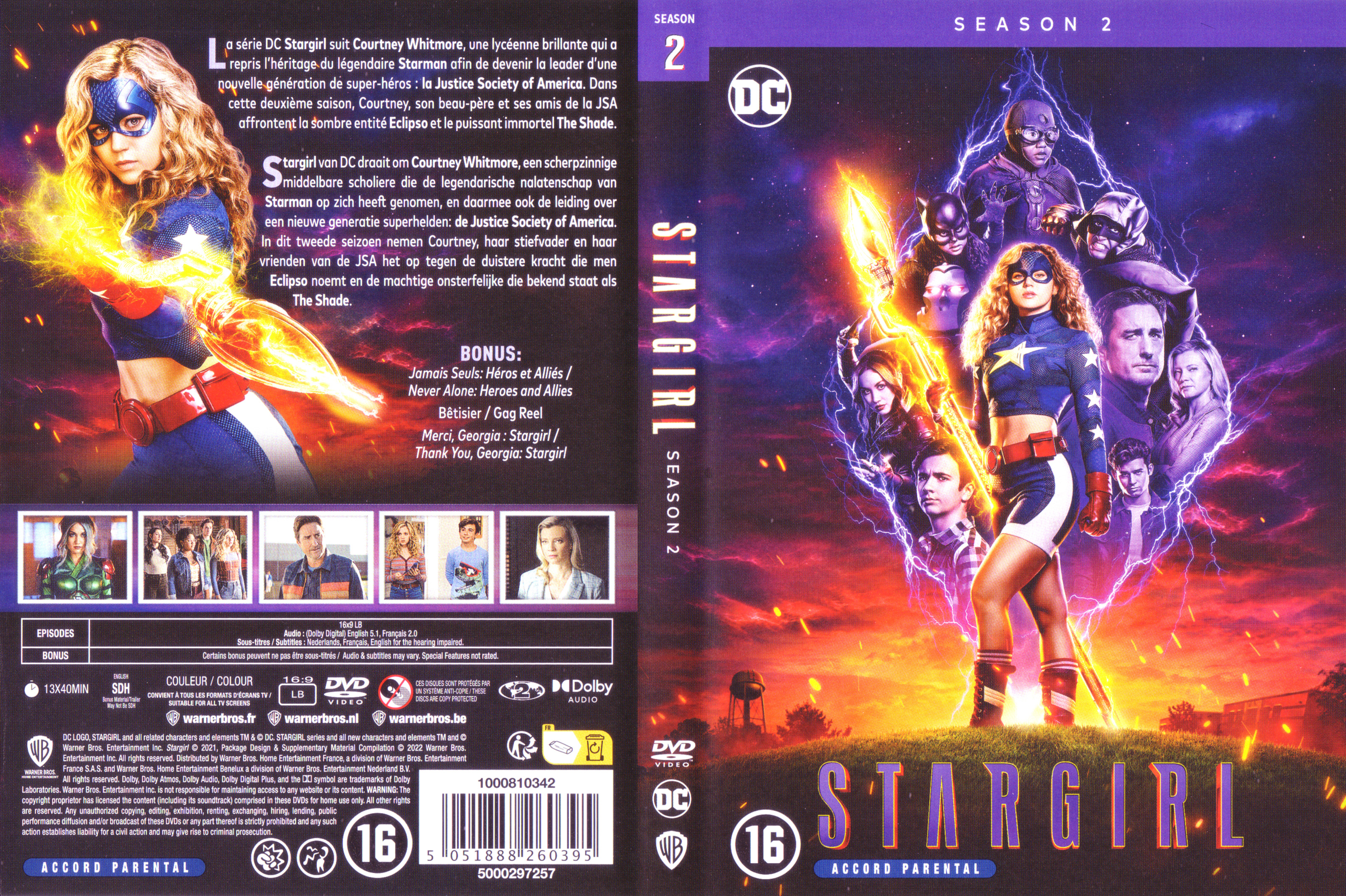 Jaquette DVD Stargirl Saison 2