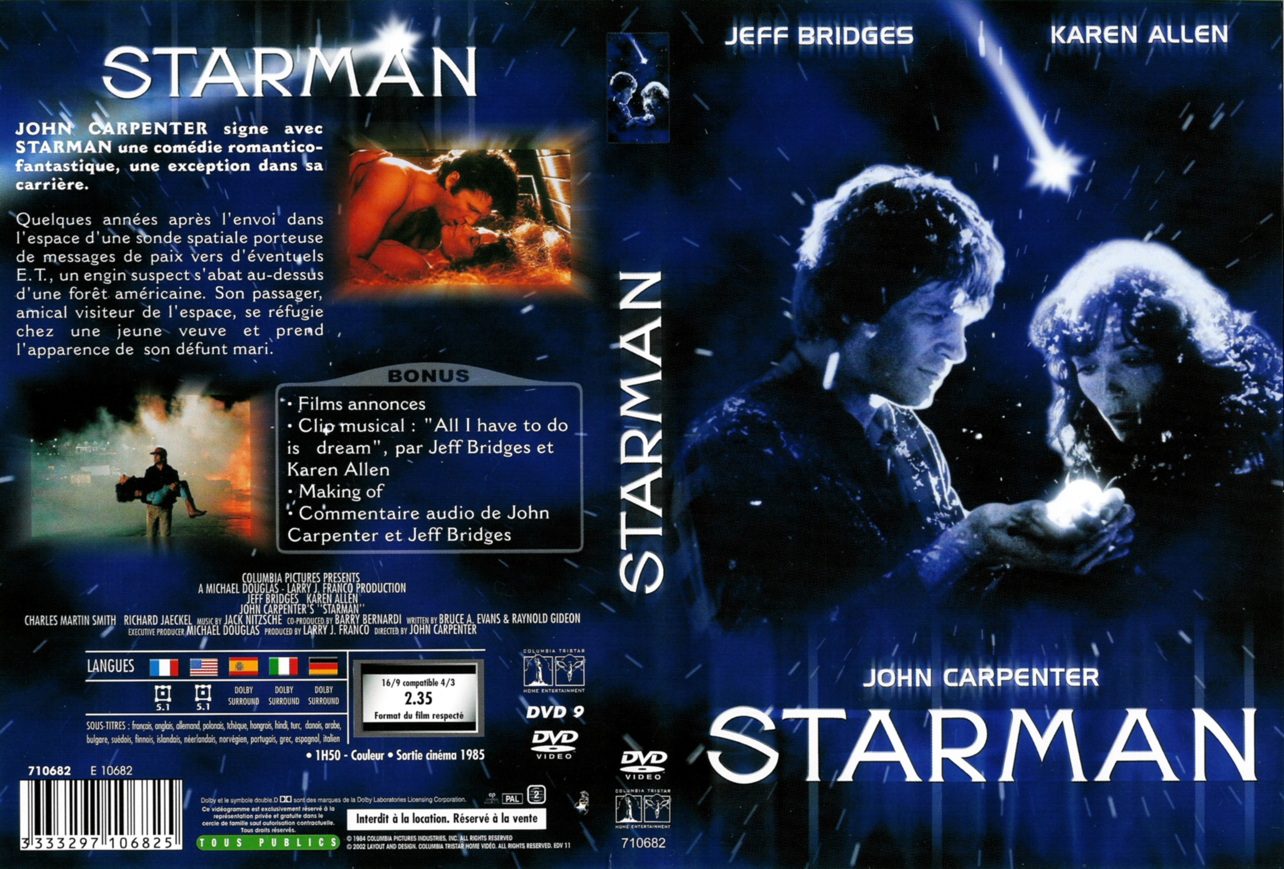 Jaquette DVD Starman