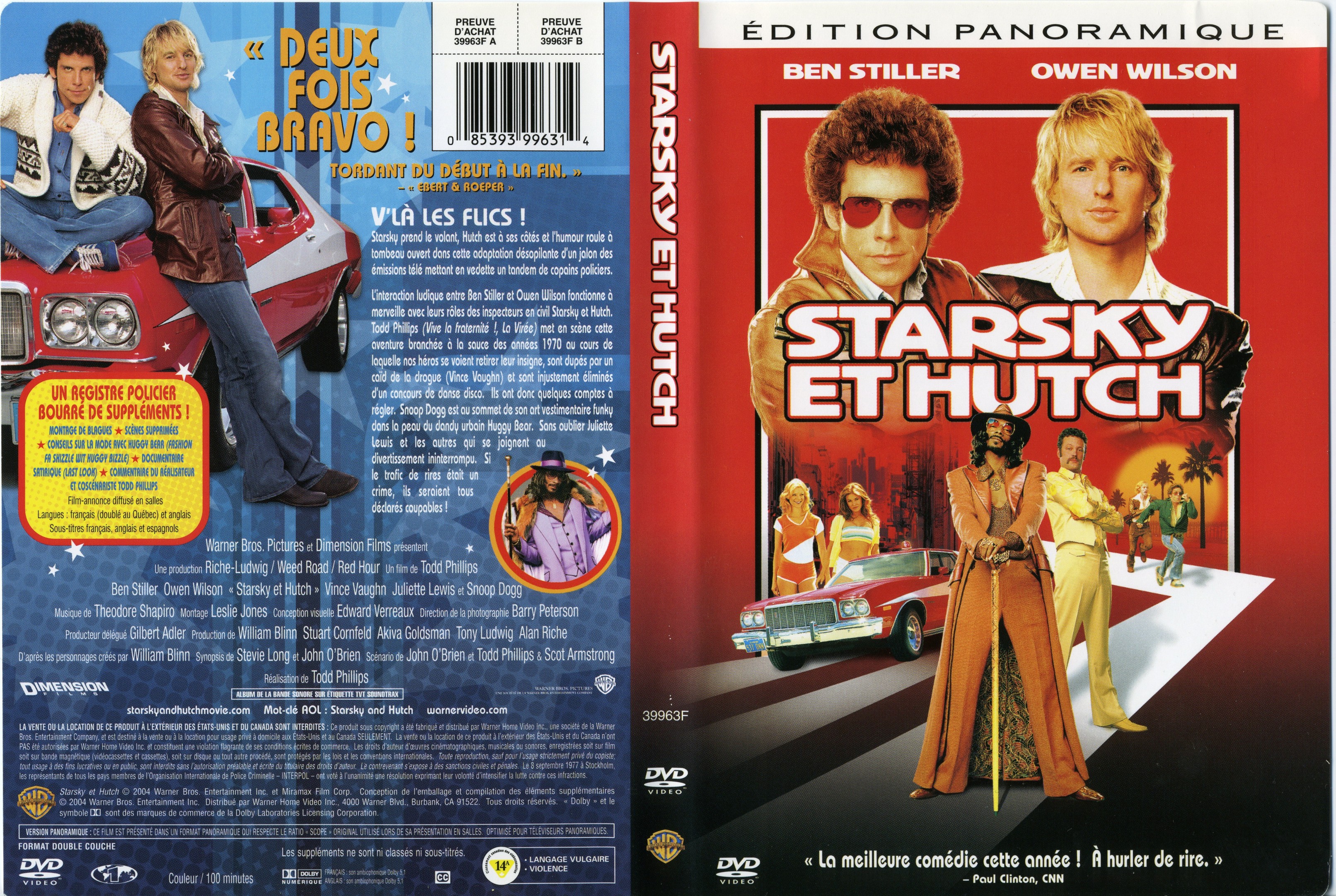 Jaquette DVD Starsky et Hutch v2
