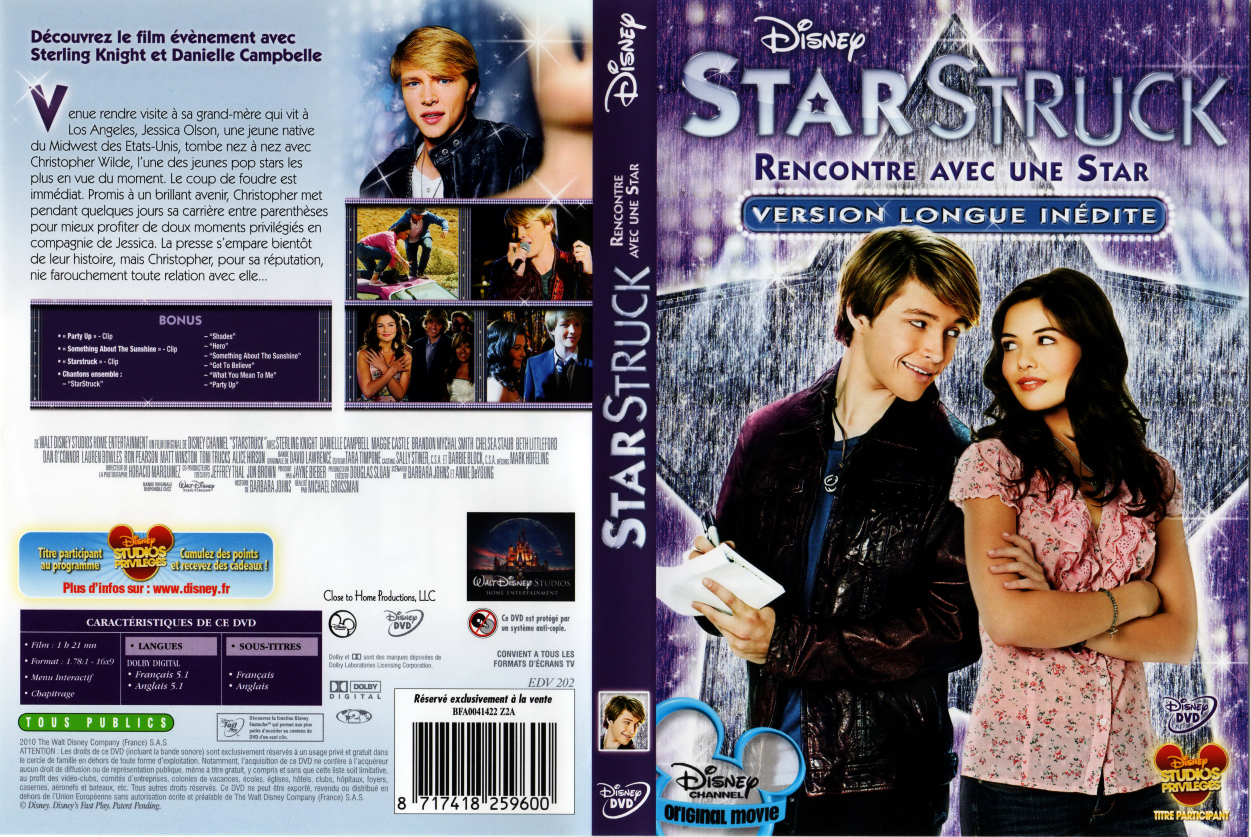 Jaquette DVD Starstruck