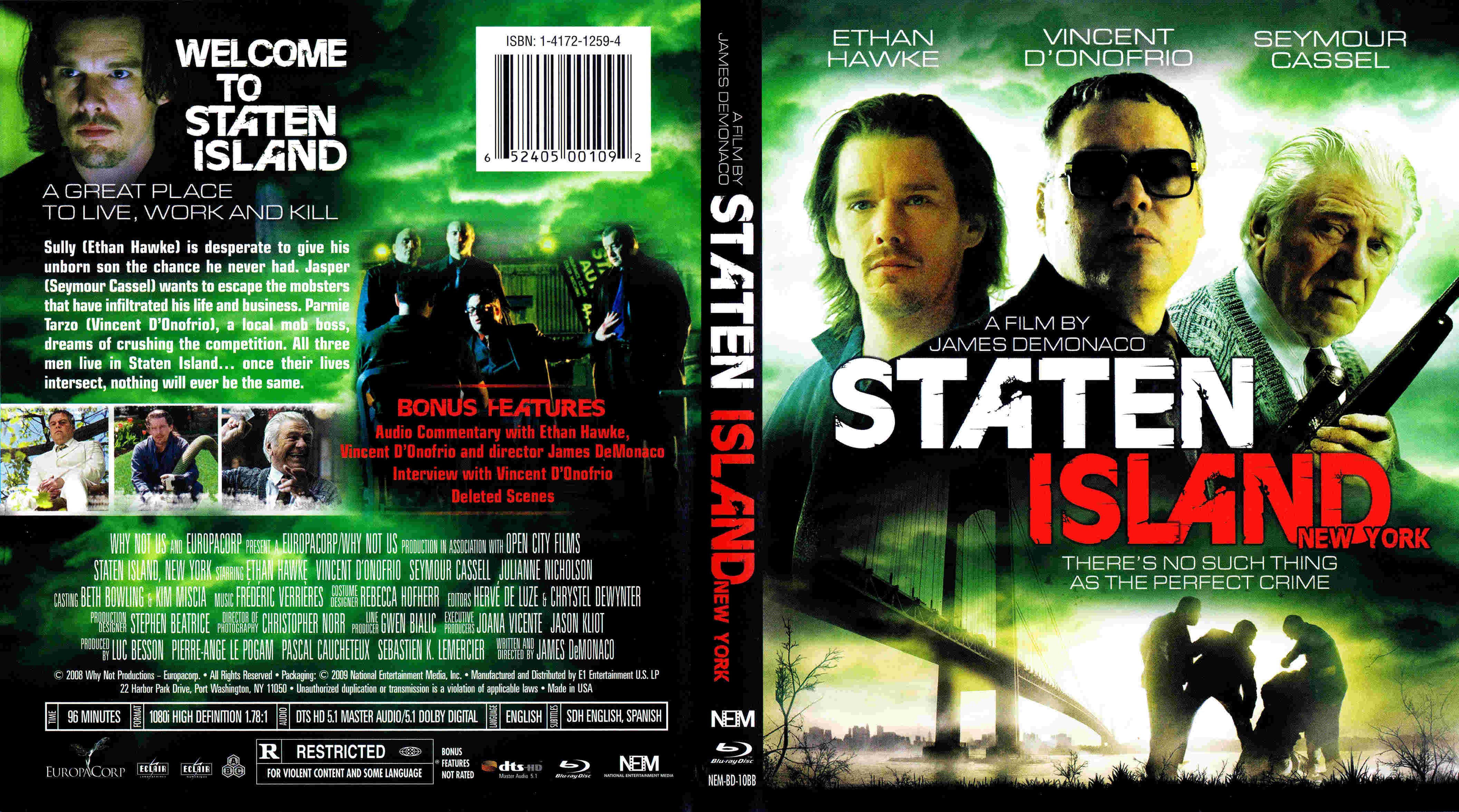 Jaquette DVD Staten Island (Canadienne) (BLU-RAY)
