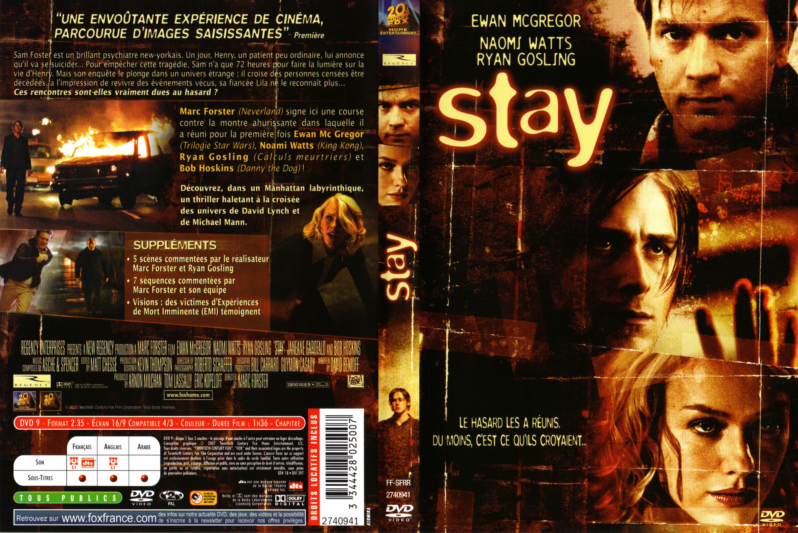 Jaquette DVD Stay