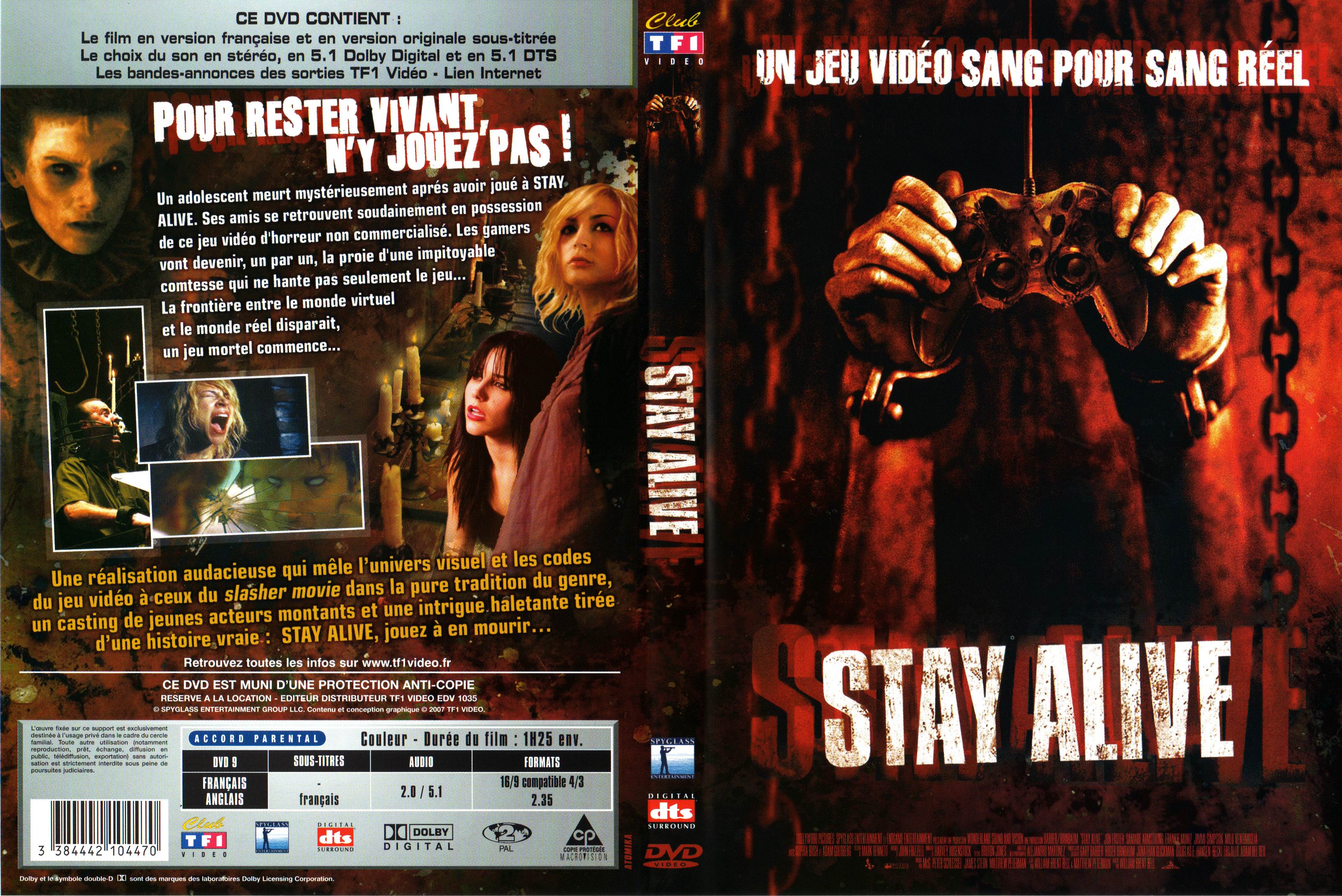Jaquette DVD Stay alive
