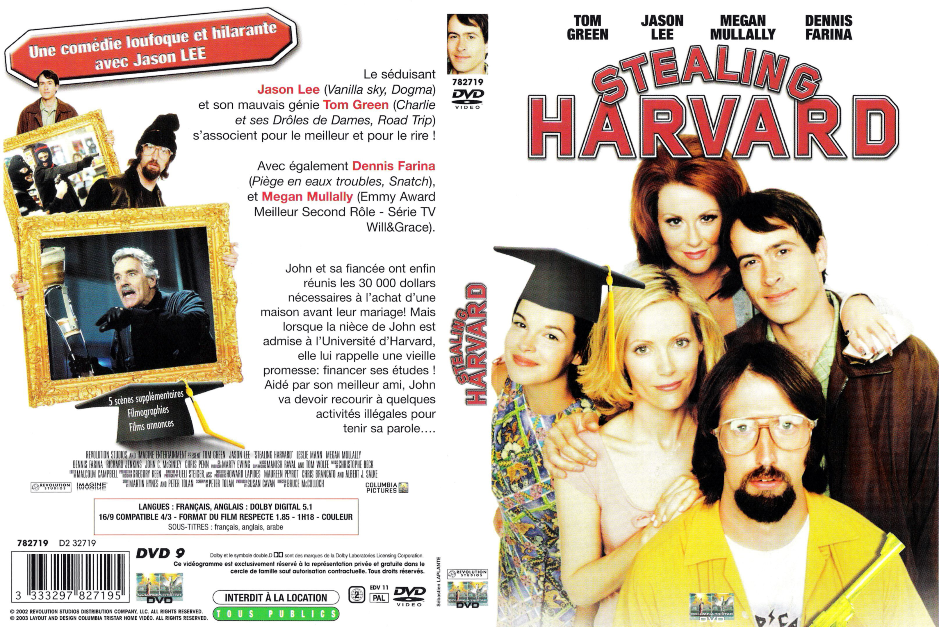 Jaquette DVD Stealing harvard