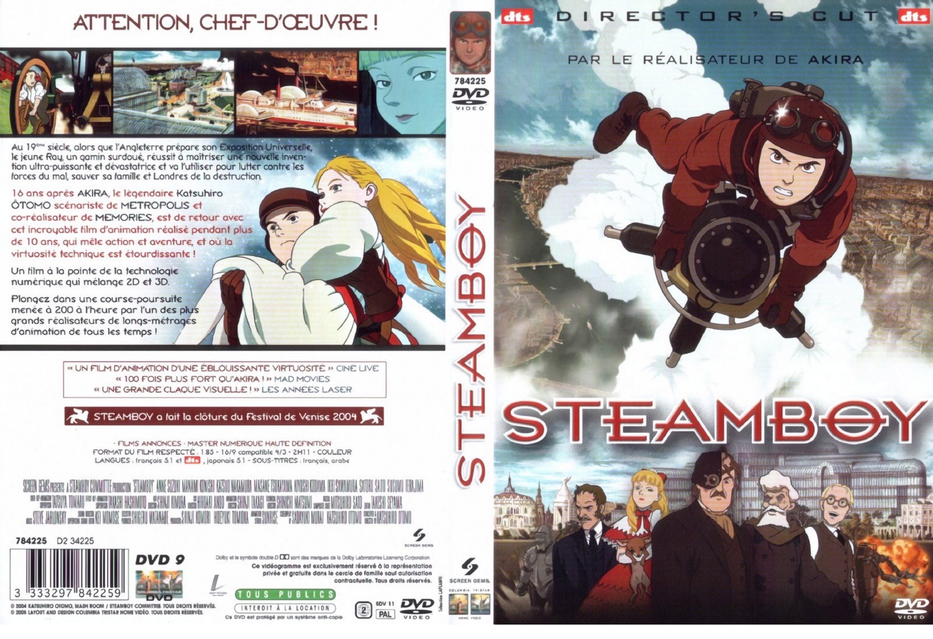 Jaquette DVD Steamboy