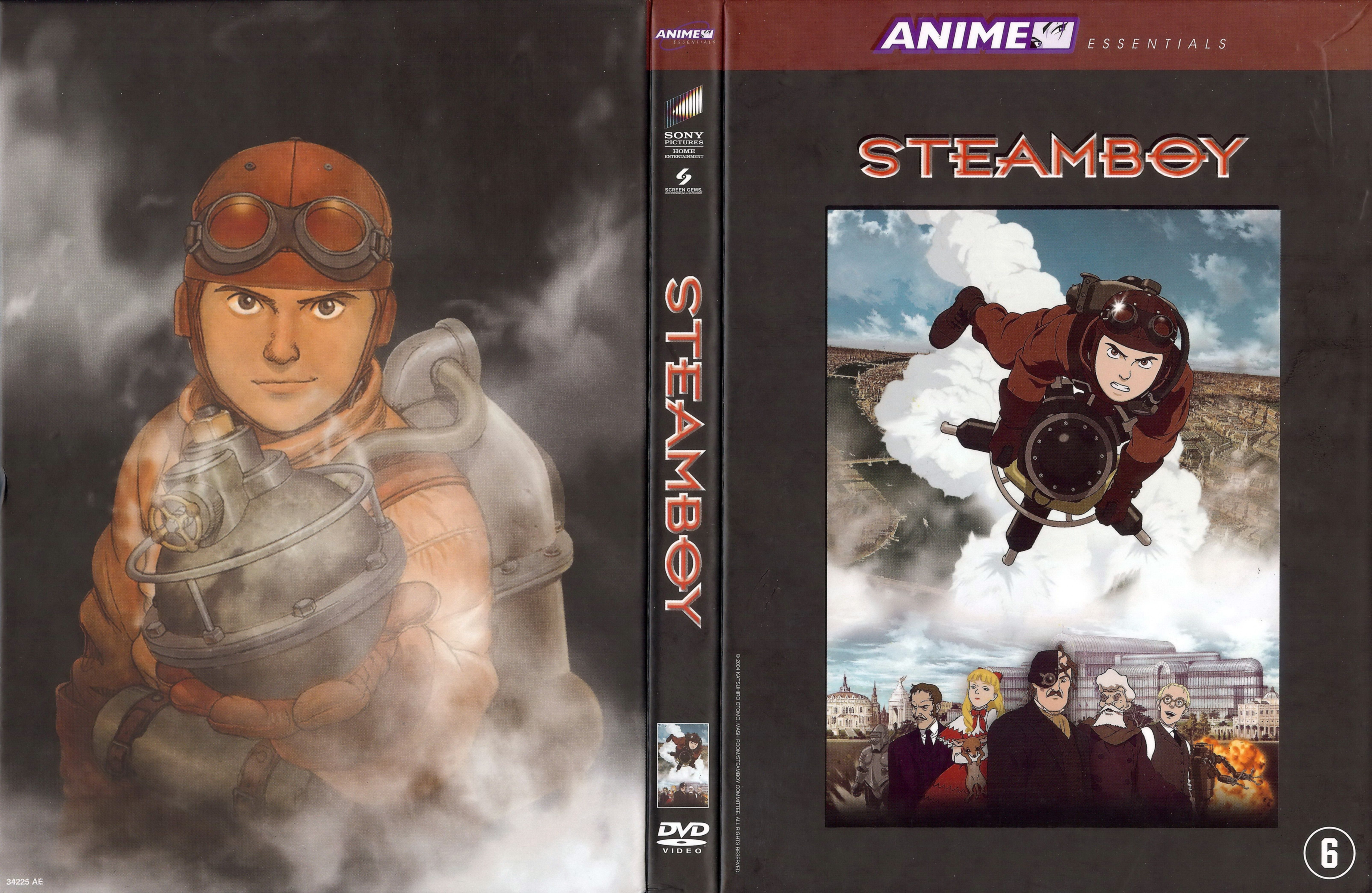 Jaquette DVD Steamboy v3