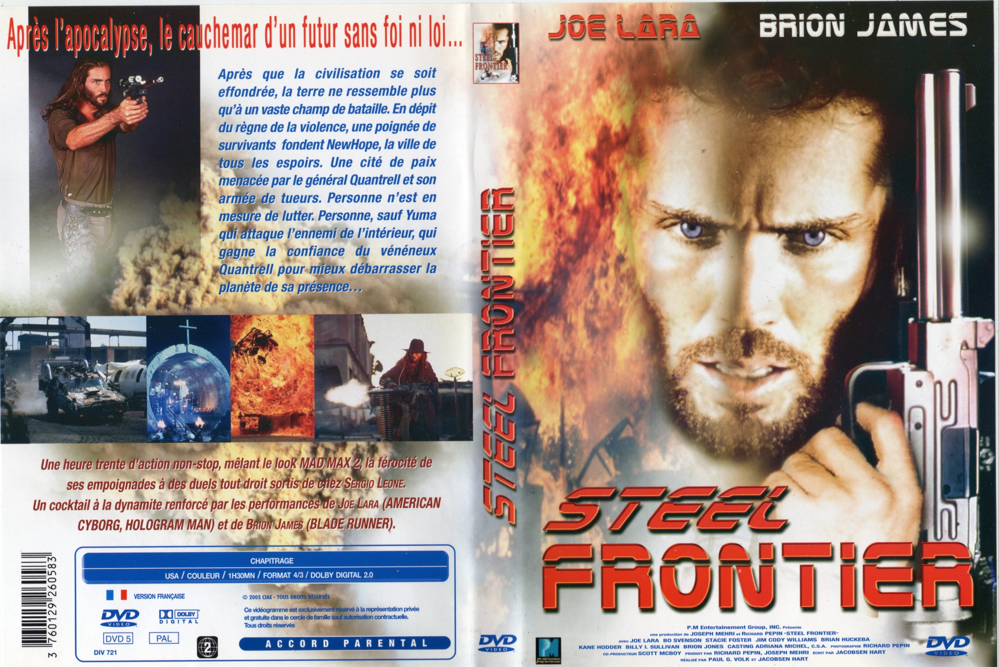 Jaquette DVD Steel frontier