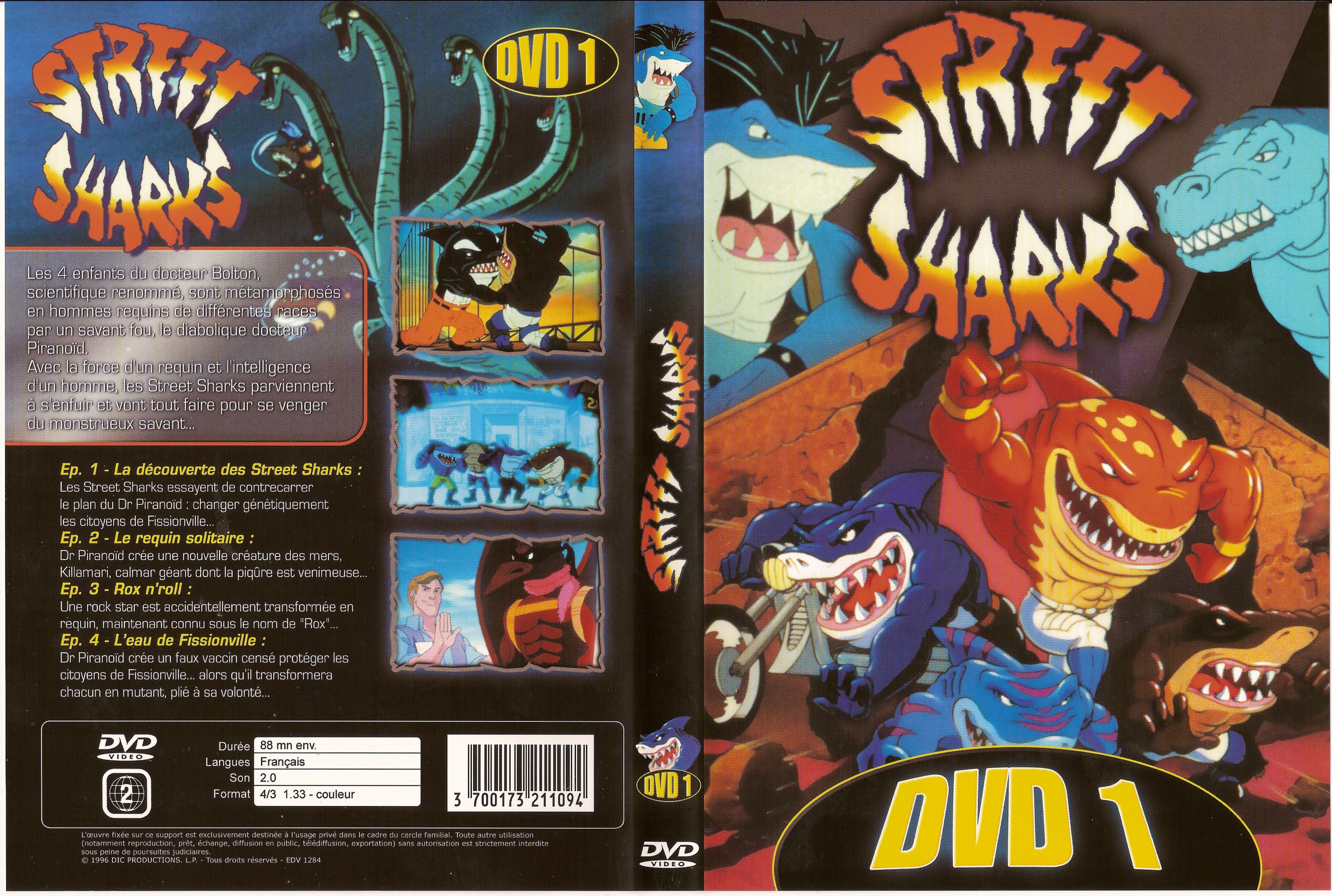 Jaquette DVD Steff sharks