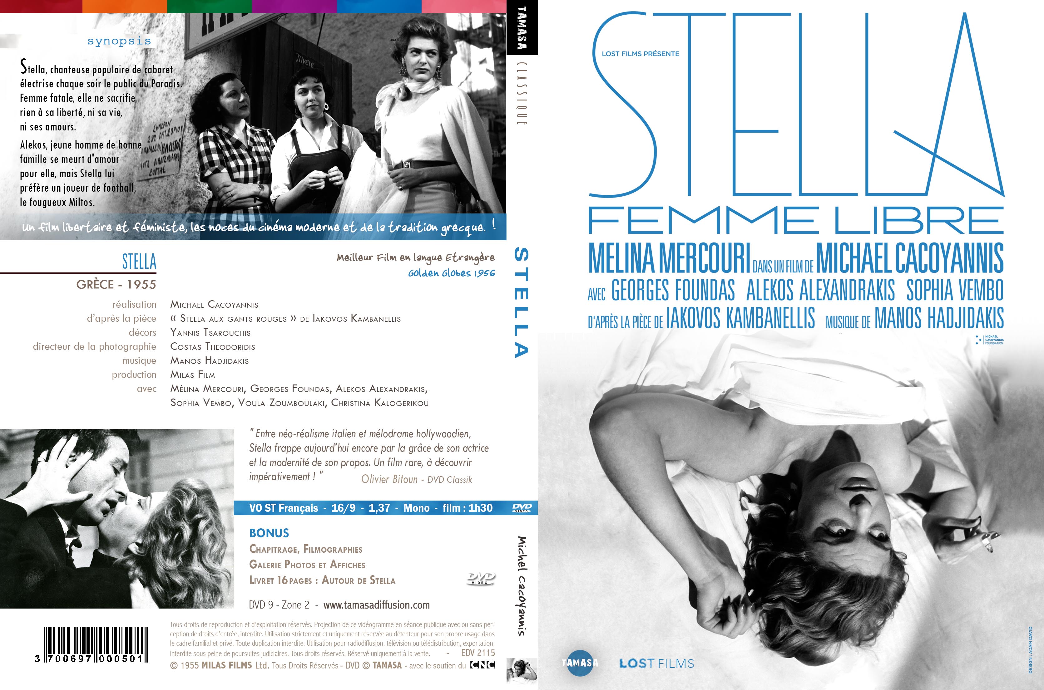 Jaquette DVD Stella femme libre