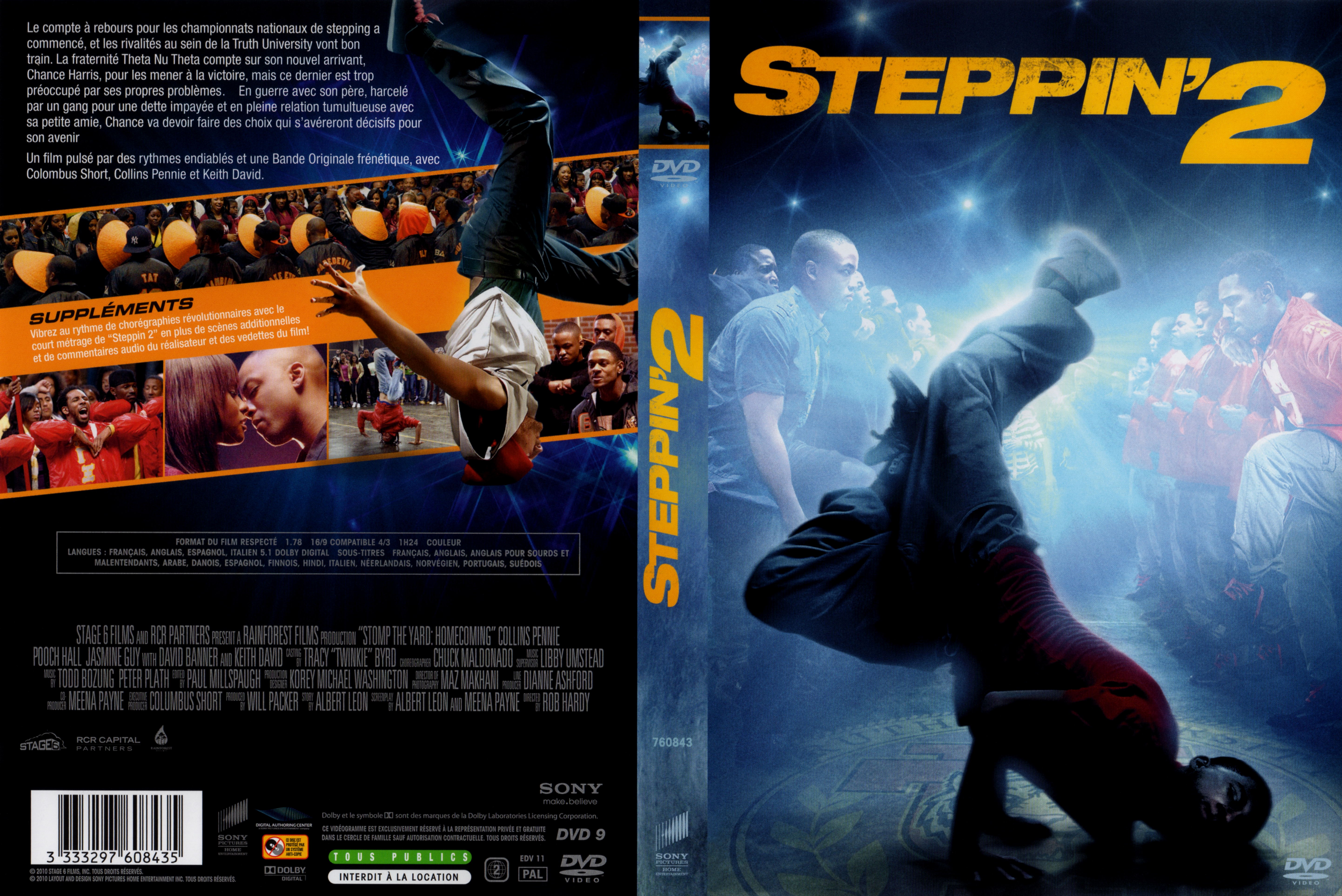 Jaquette DVD Steppin 2