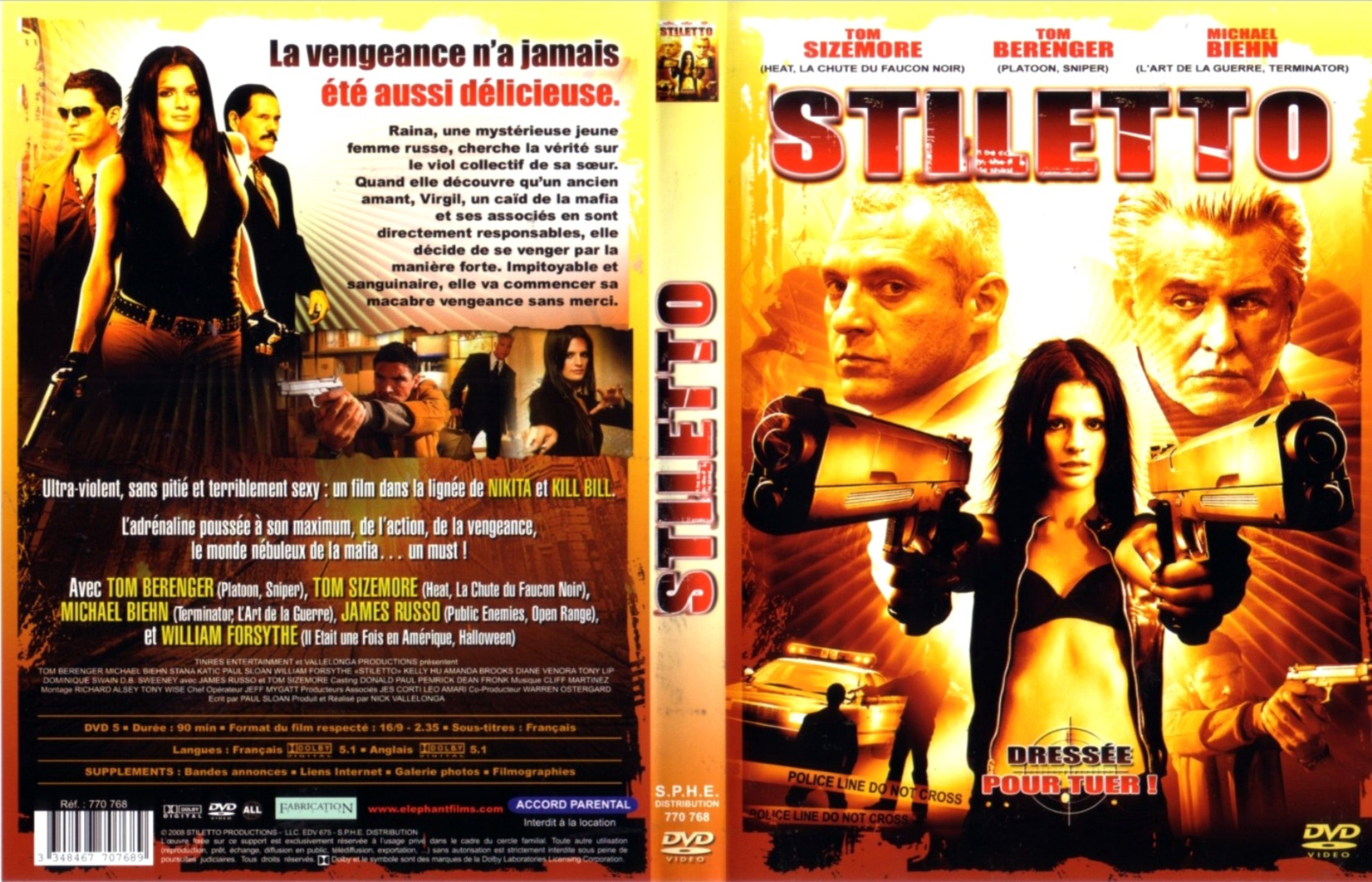 Jaquette DVD Stiletto