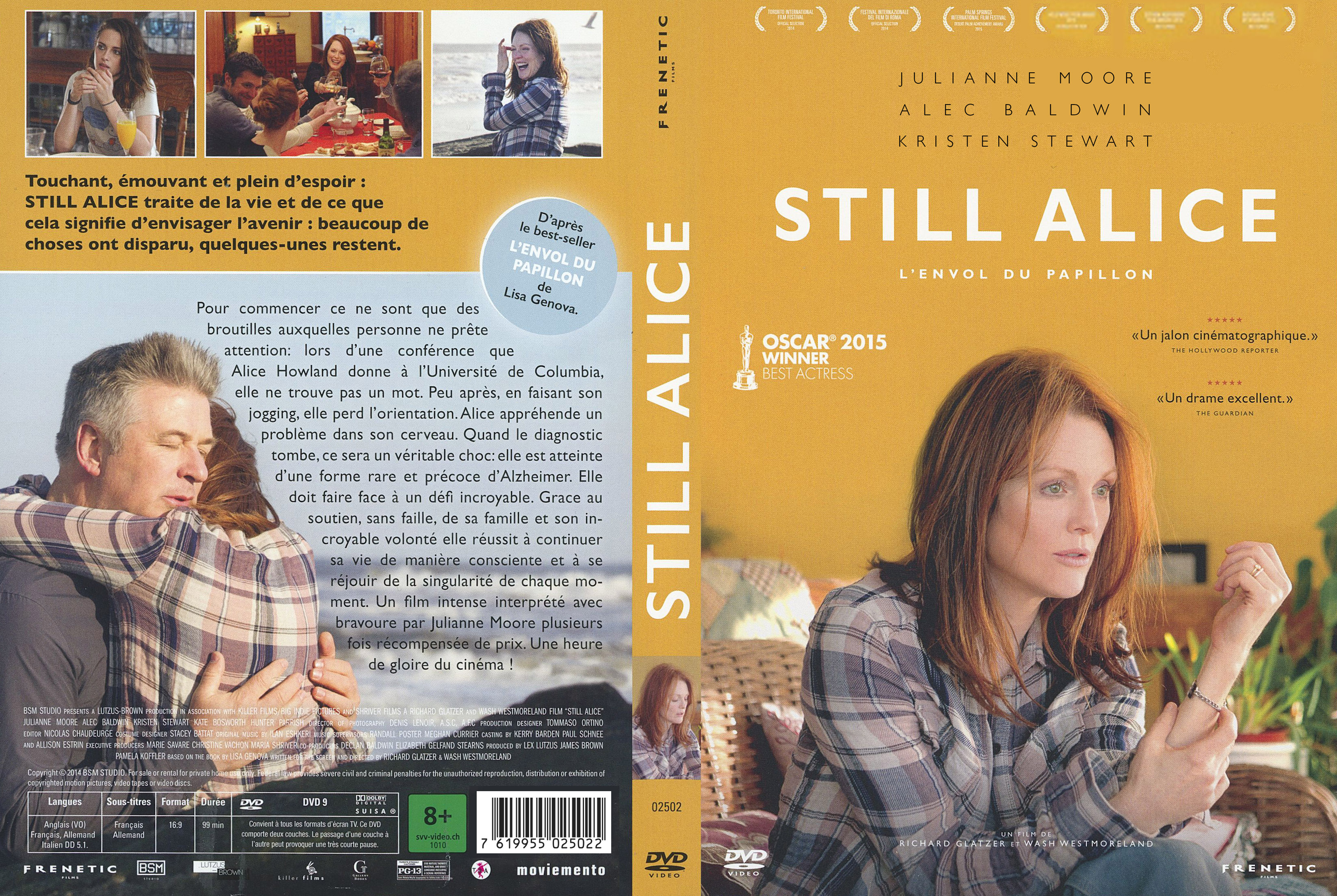 Jaquette DVD Still Alice