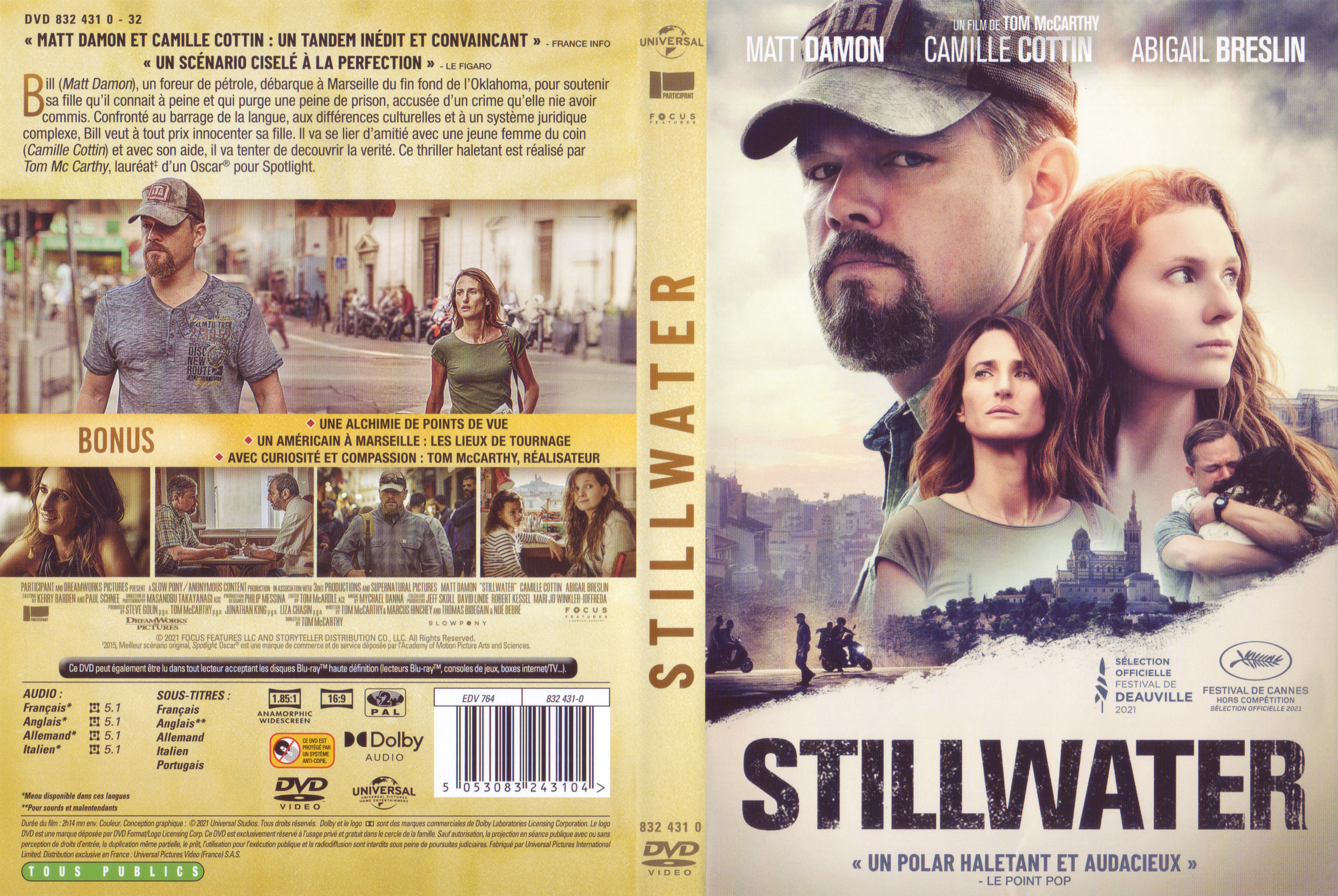 Jaquette DVD Stillwater