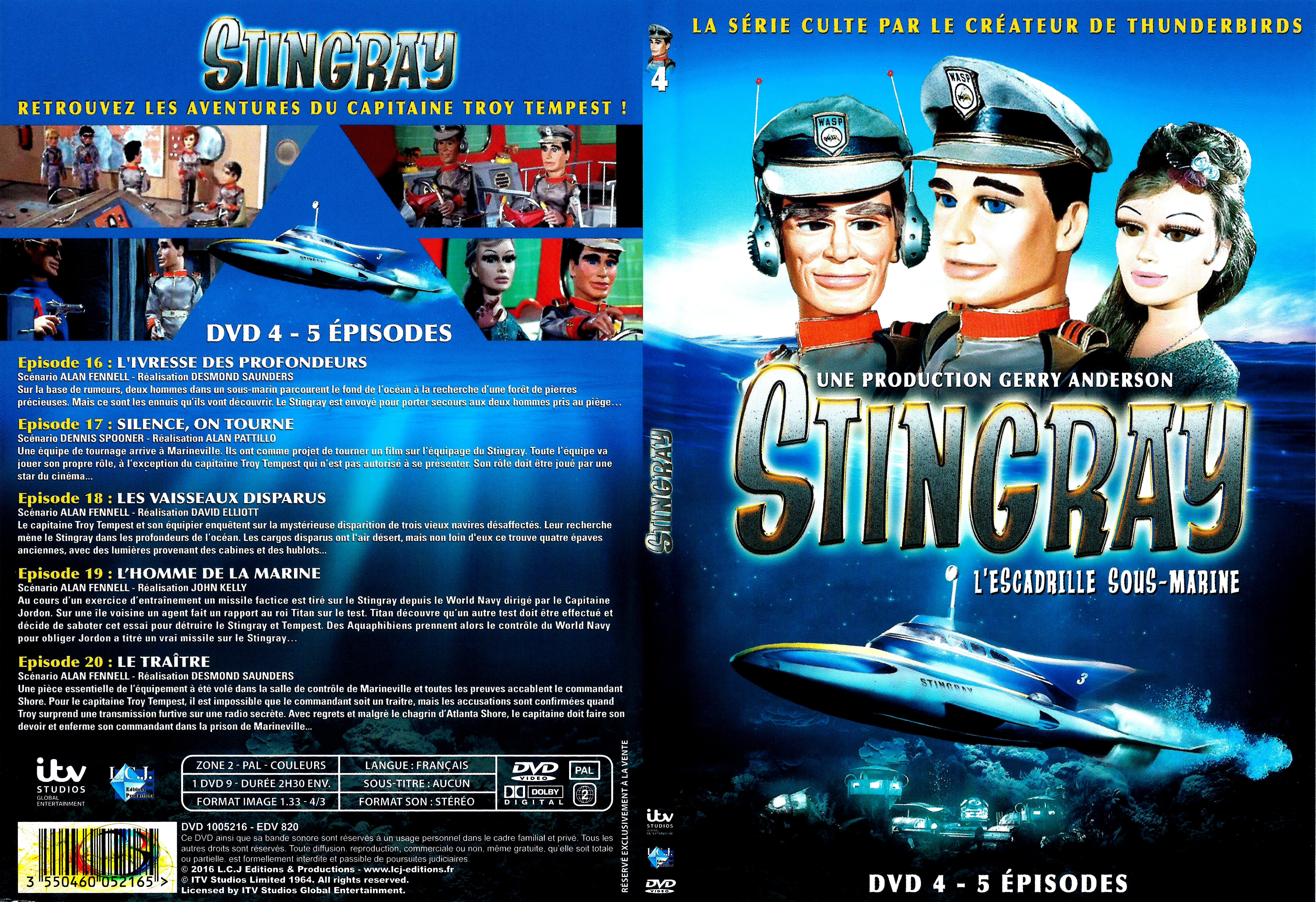 Jaquette DVD Stingray Saison 1 DVD 4