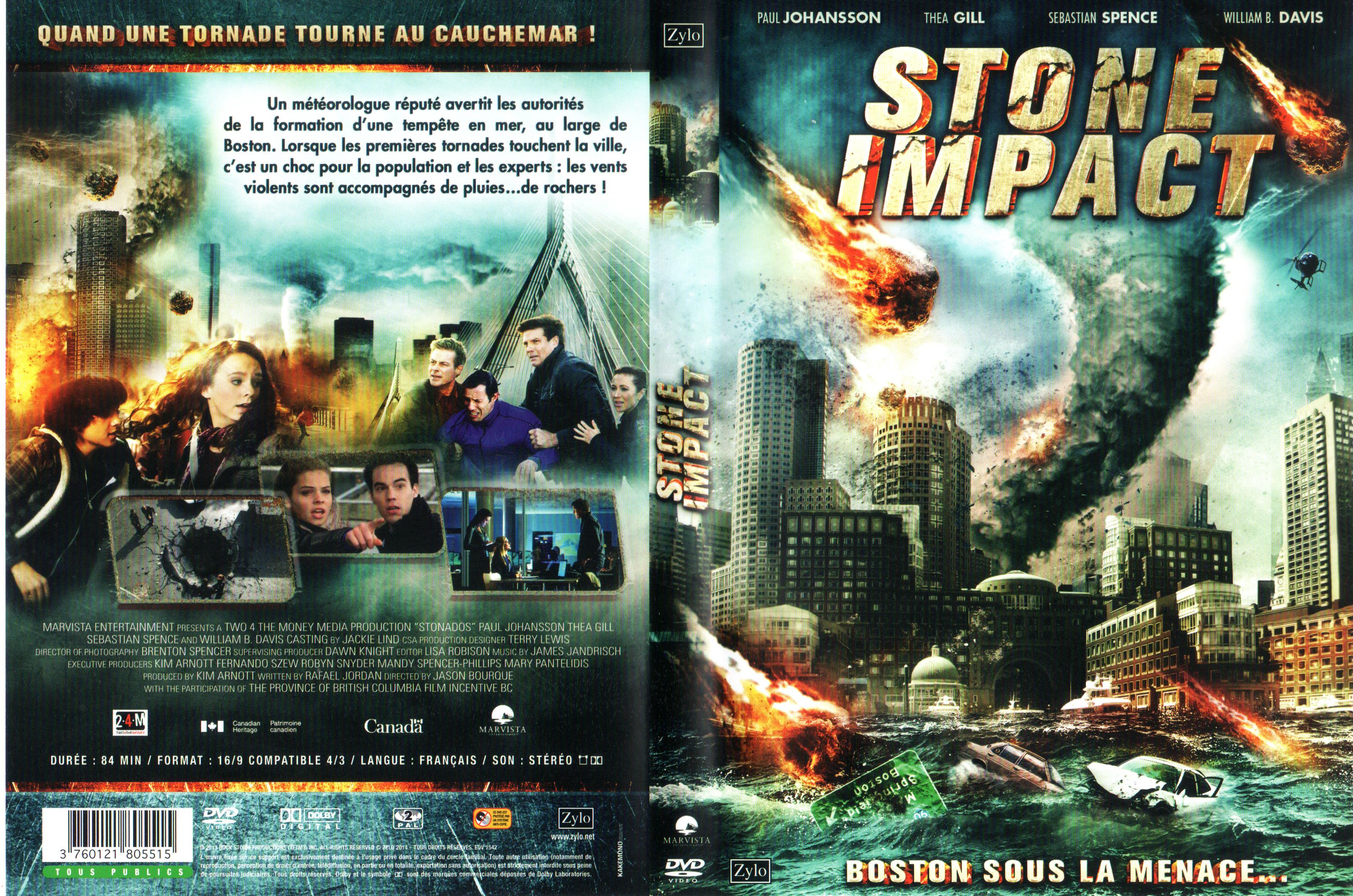 Jaquette DVD Stone impact