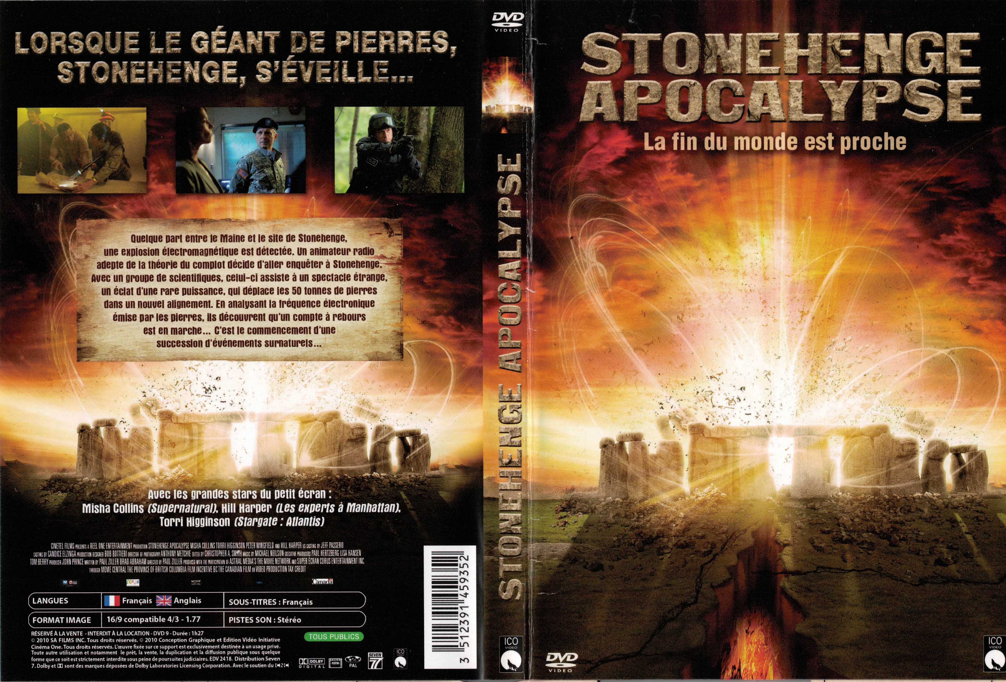 Jaquette DVD Stonehenge Apocalypse