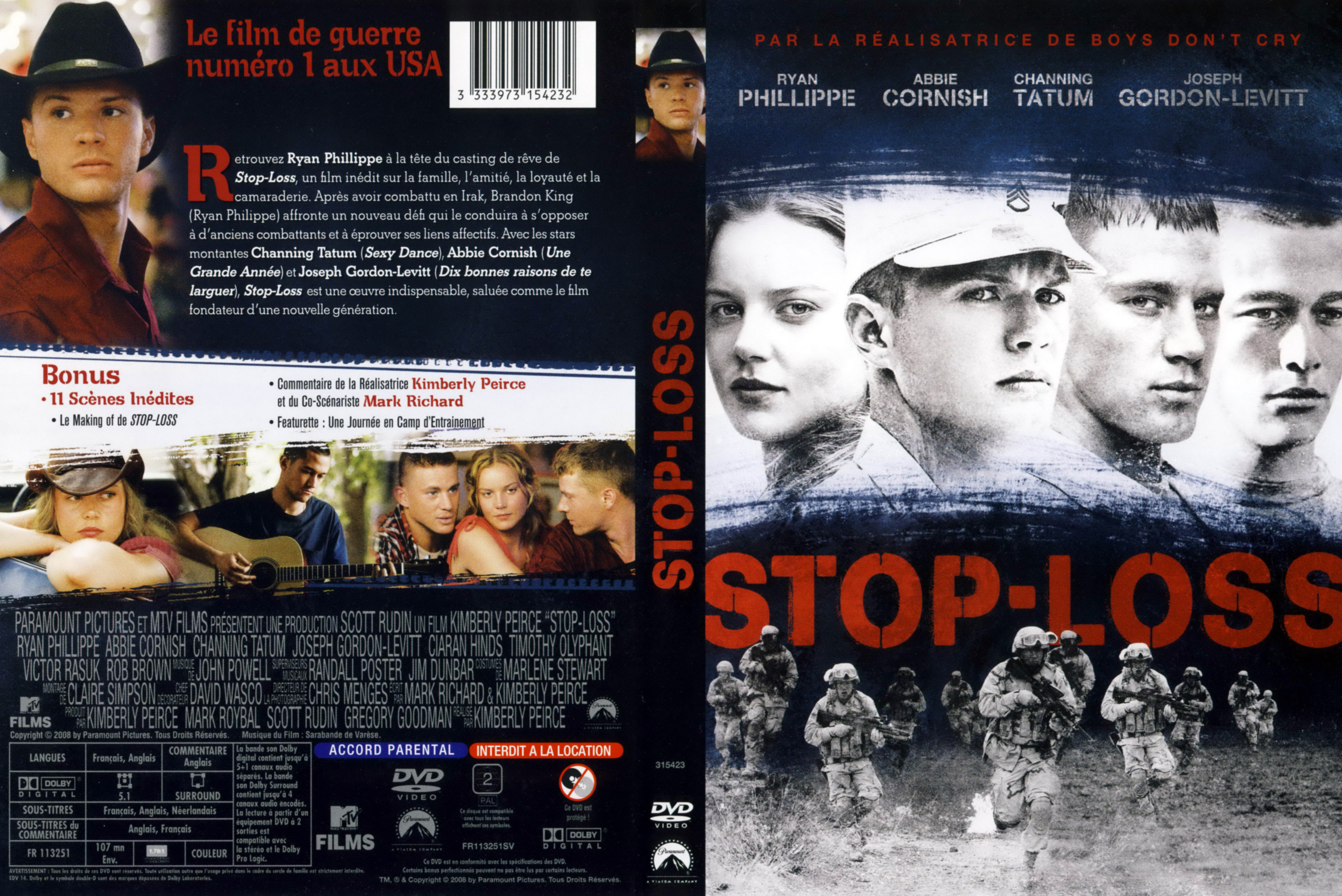 Jaquette DVD Stop-loss