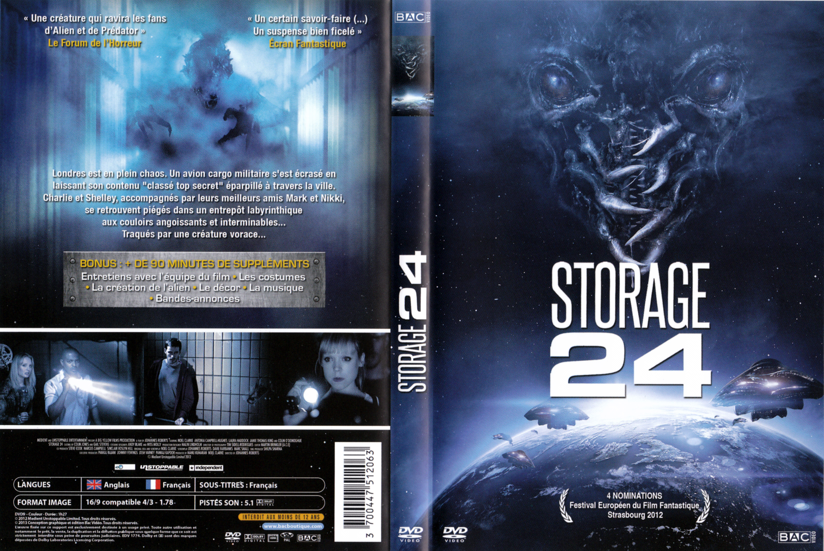 Jaquette DVD Storage 24
