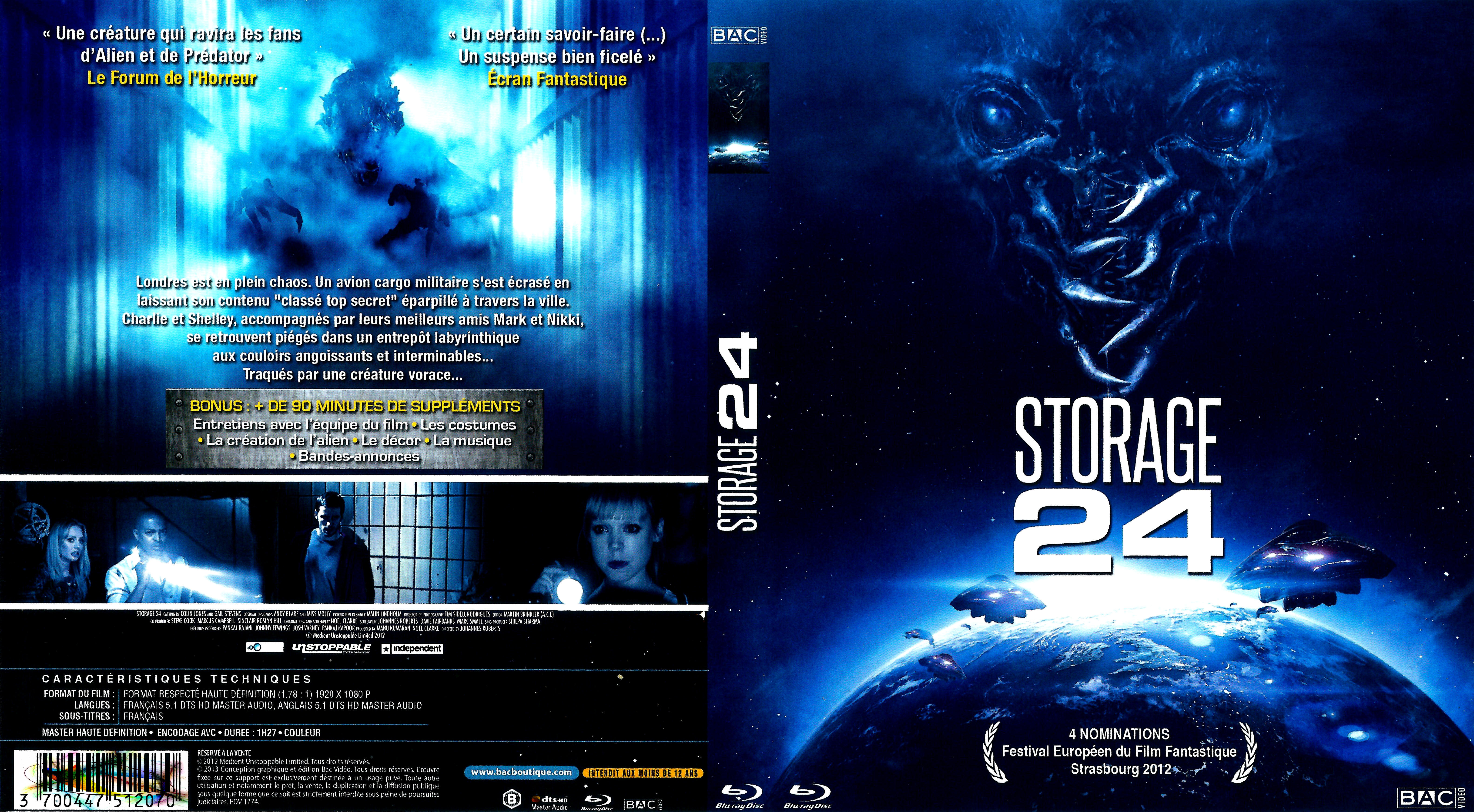 Jaquette DVD Storage 24 (BLU-RAY)