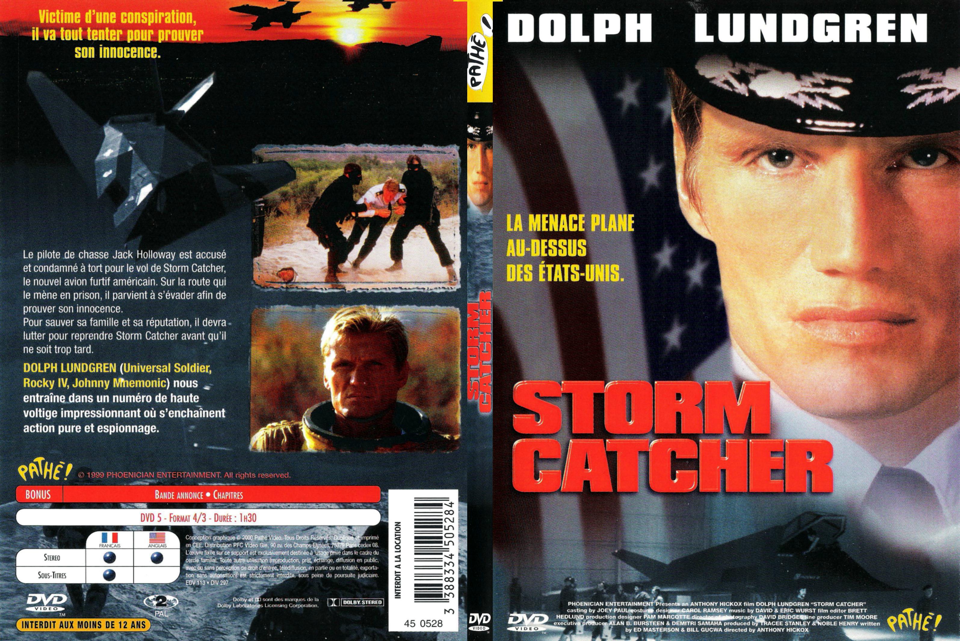 Jaquette DVD Storm catcher - SLIM