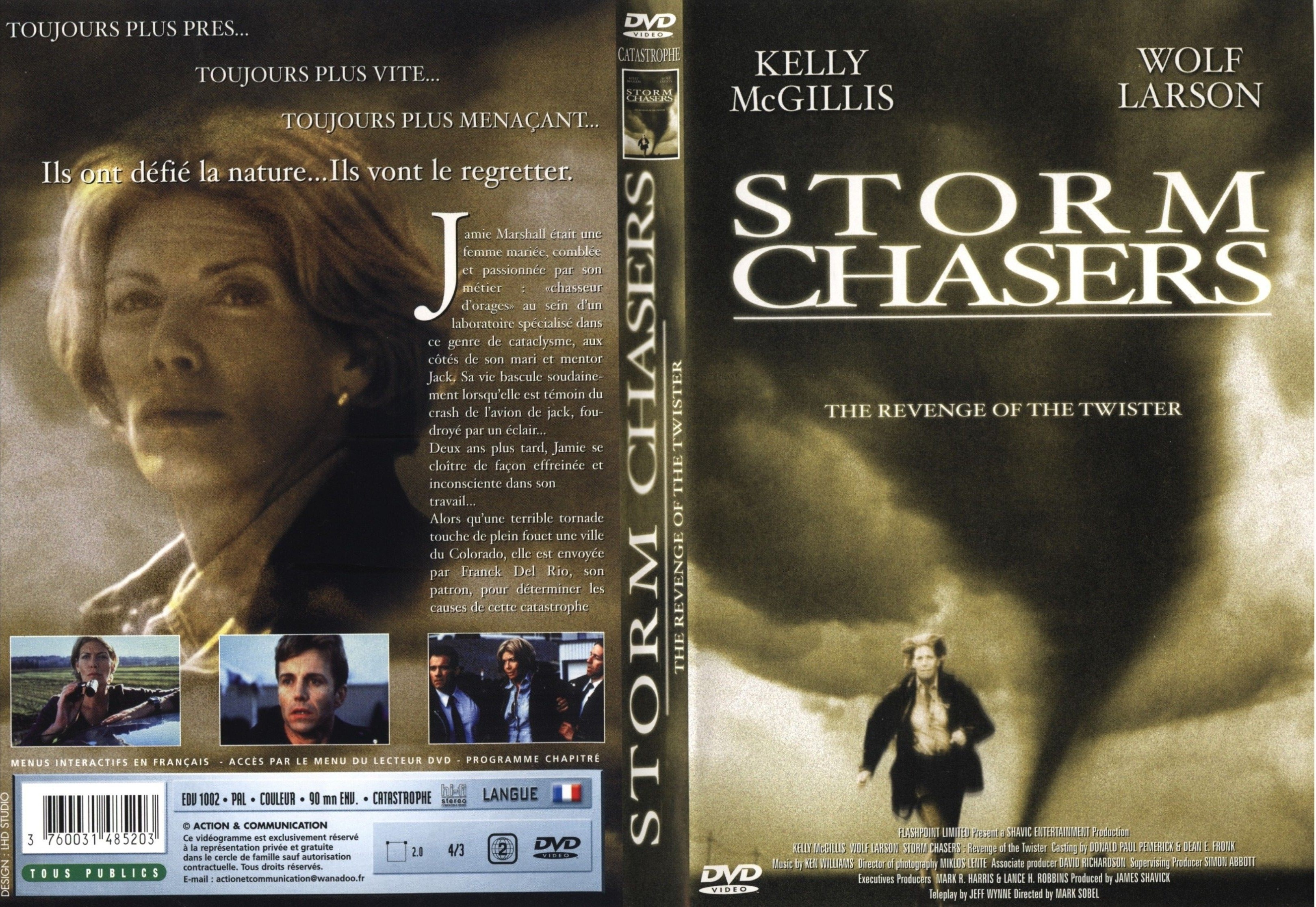 Jaquette DVD Storm chasers