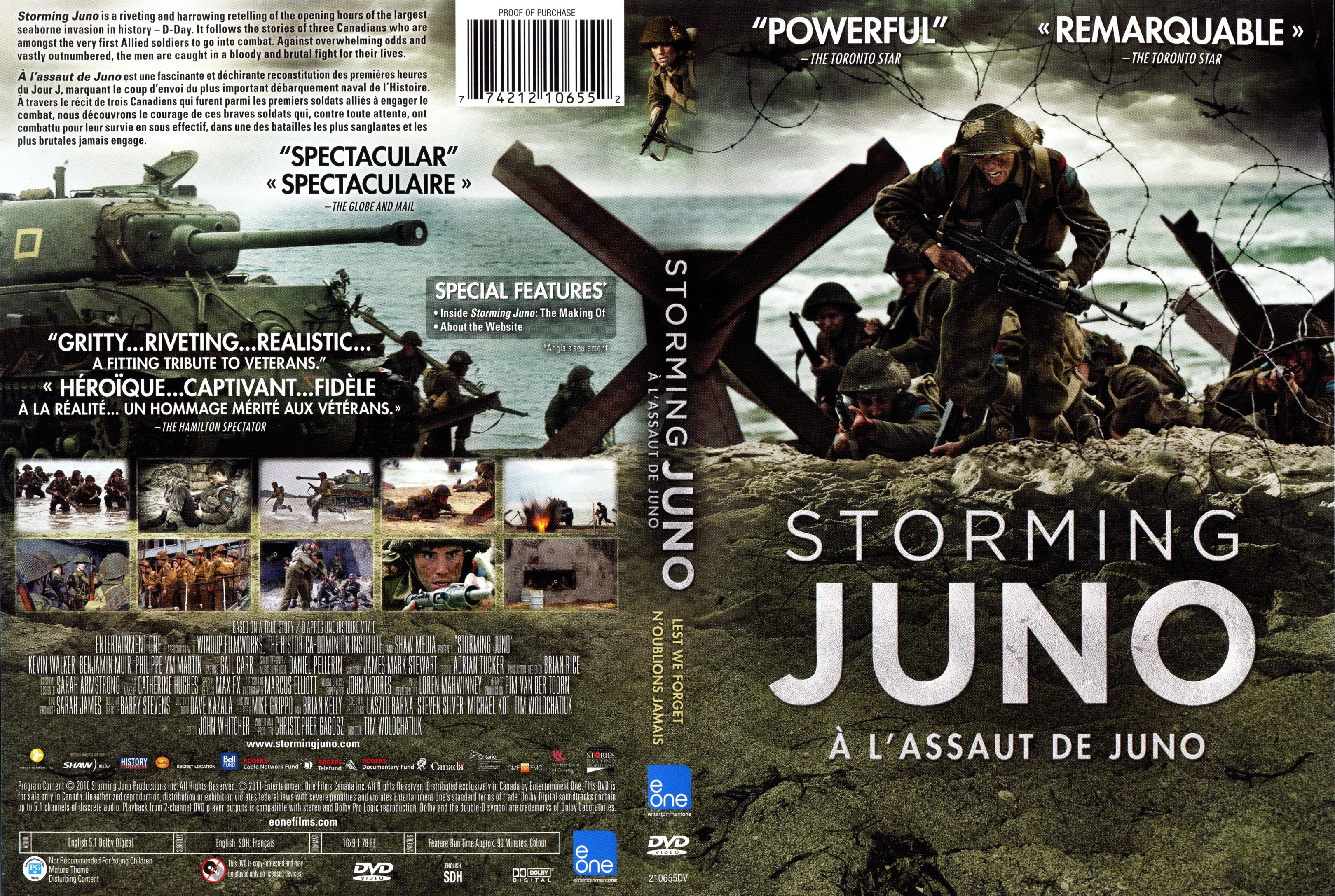 Jaquette DVD Storming Juno - A l