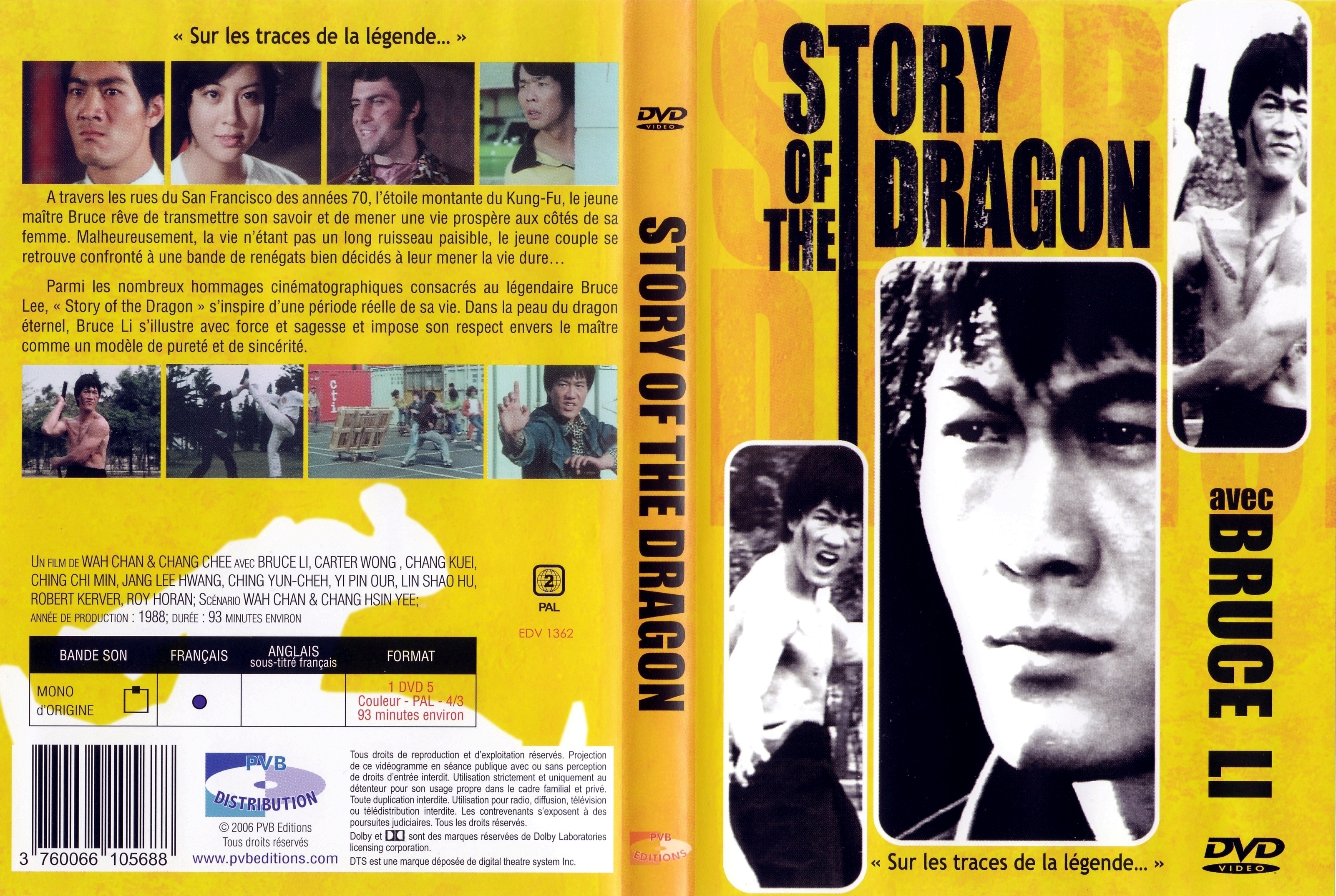Jaquette DVD Story of the dragon