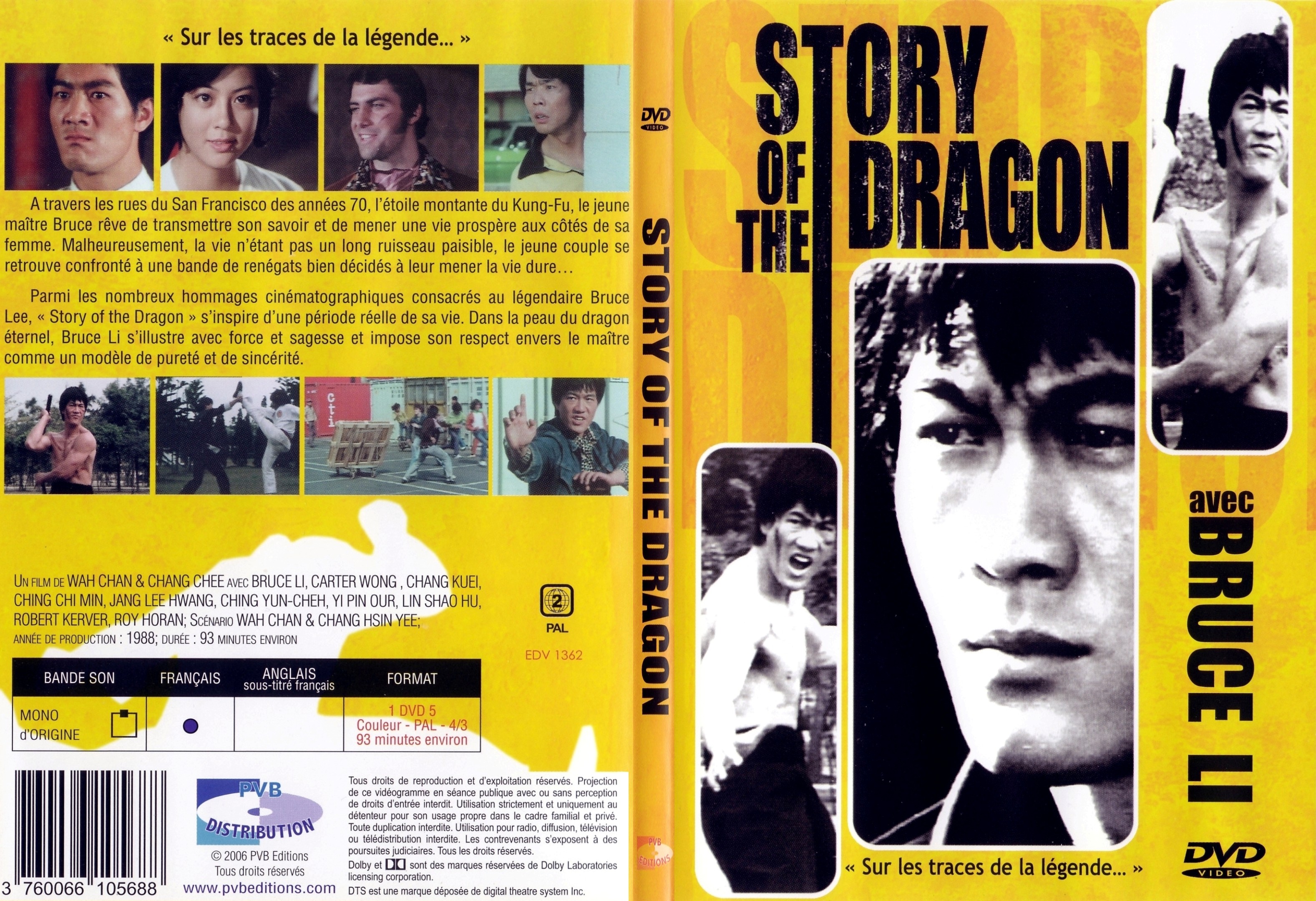 Jaquette DVD Story of the dragon - SLIM