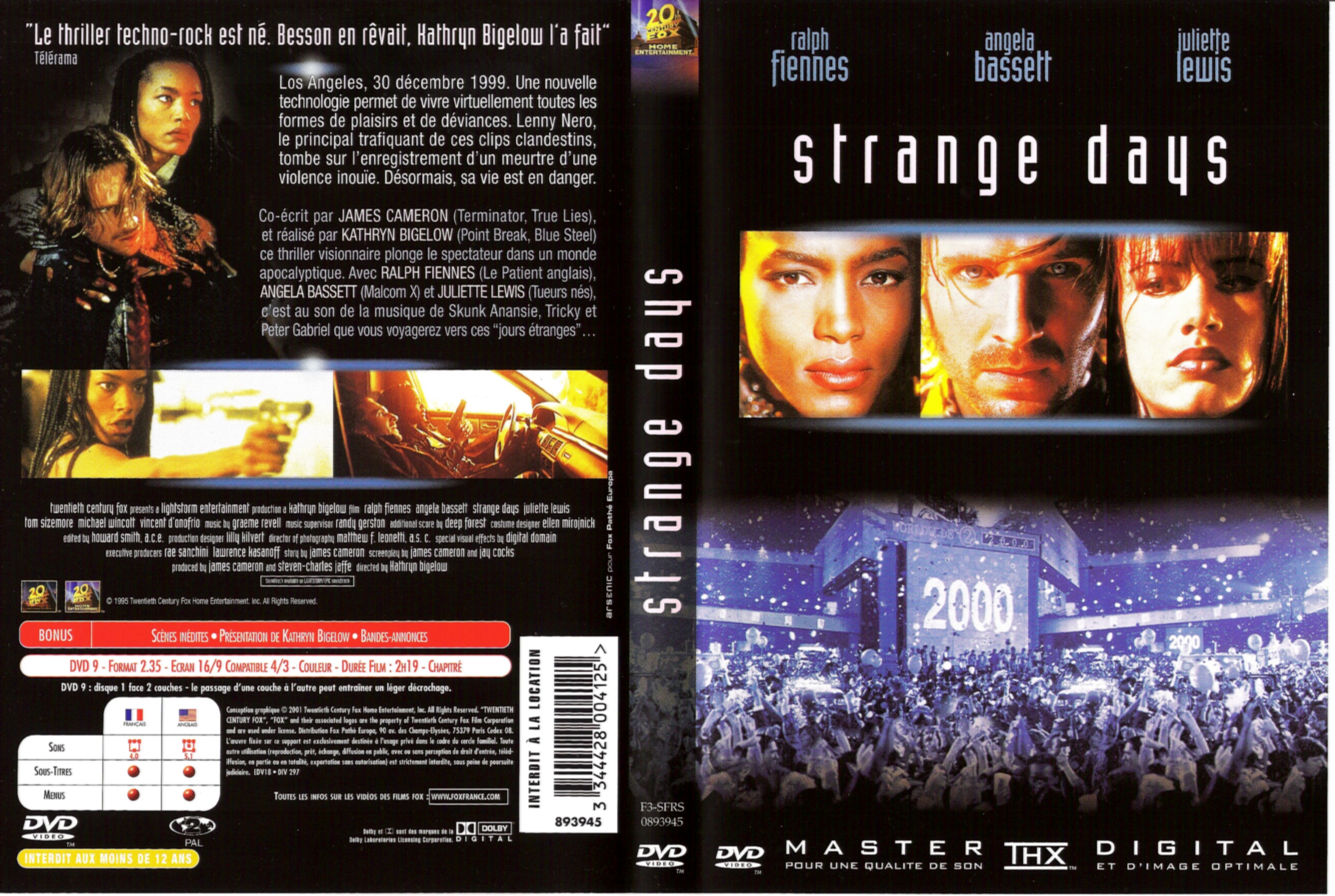 Jaquette DVD Strange days