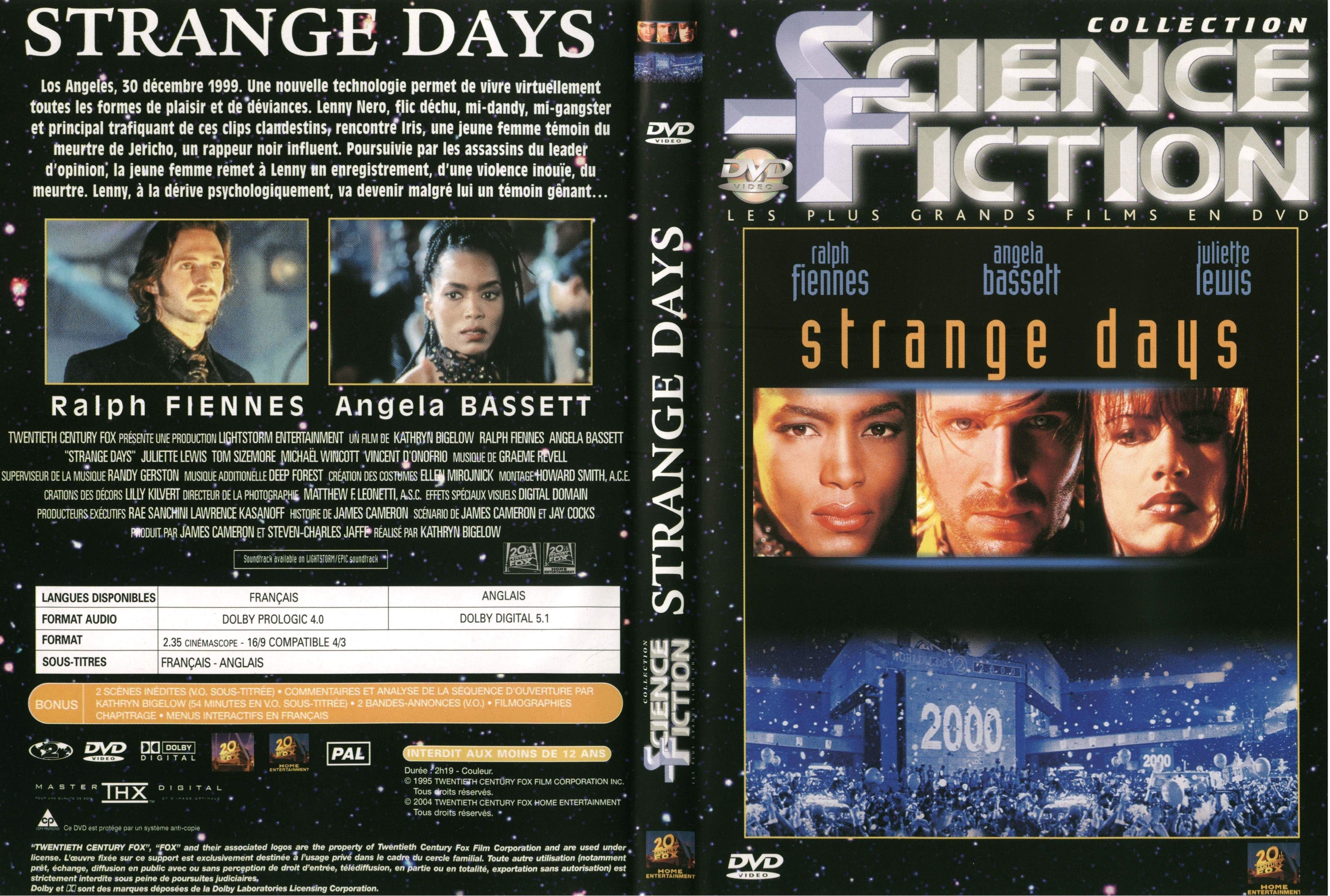 Jaquette DVD Strange days v2