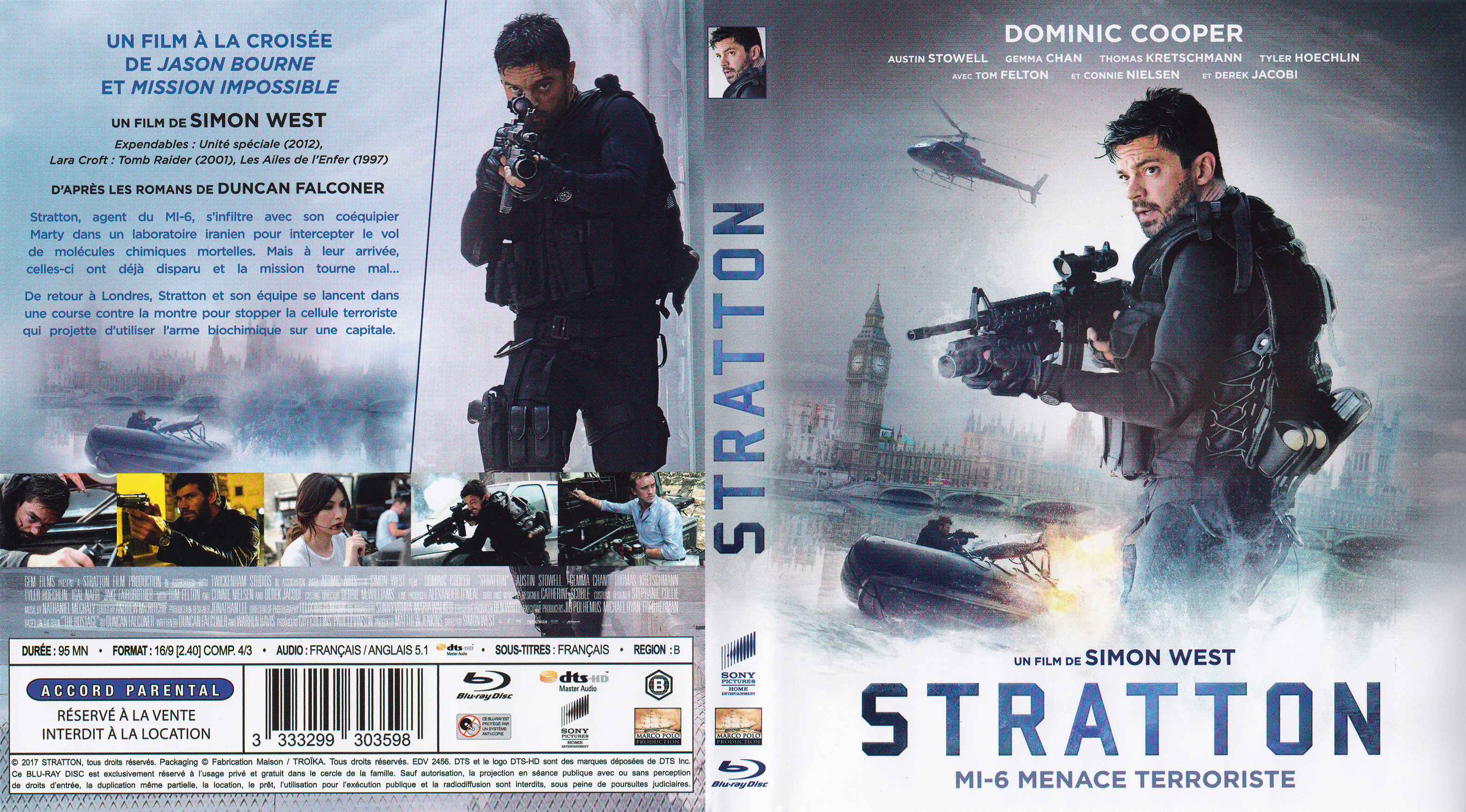 Jaquette DVD Stratton (BLU-RAY)