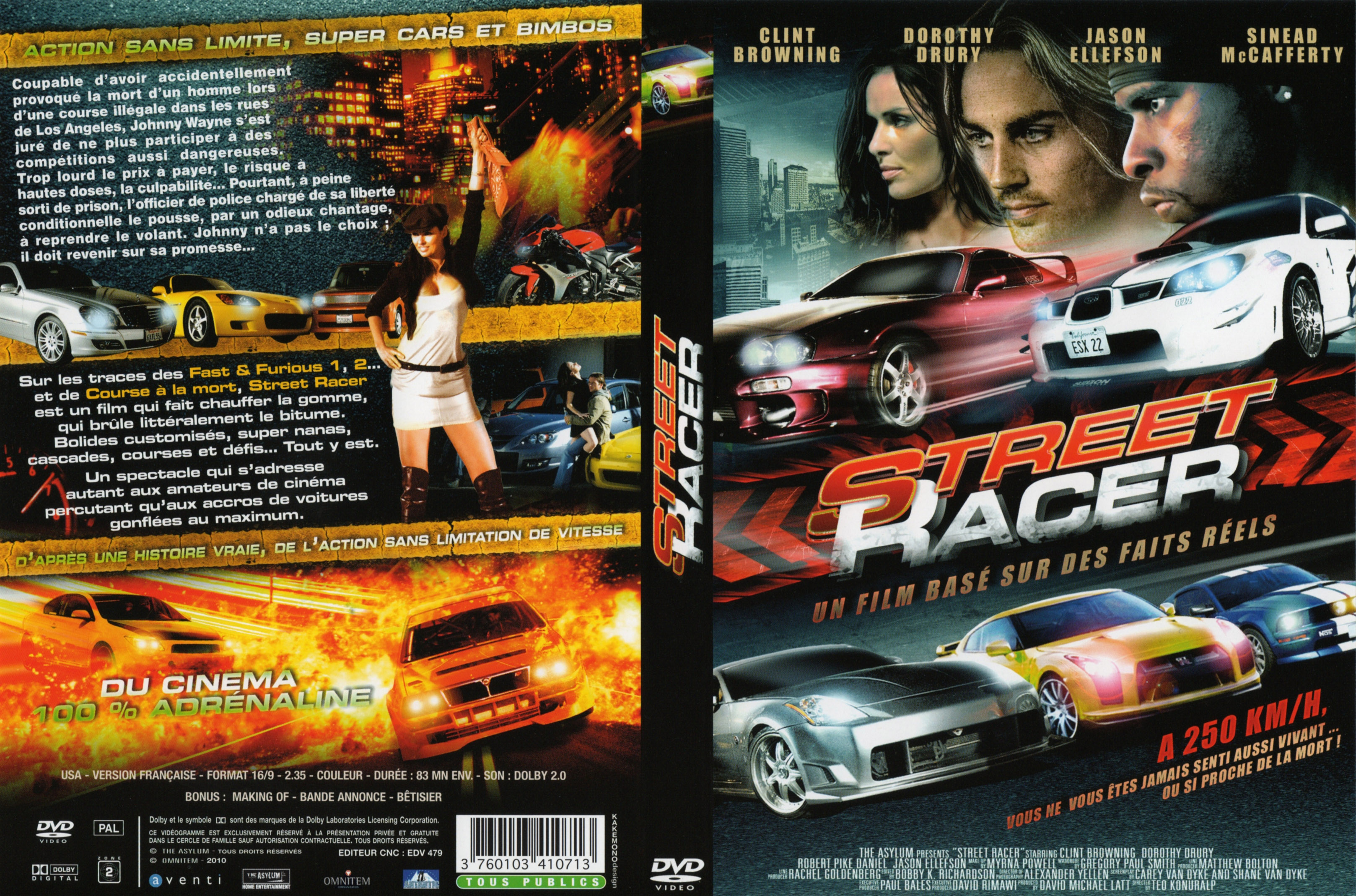 Jaquette DVD Street Racer