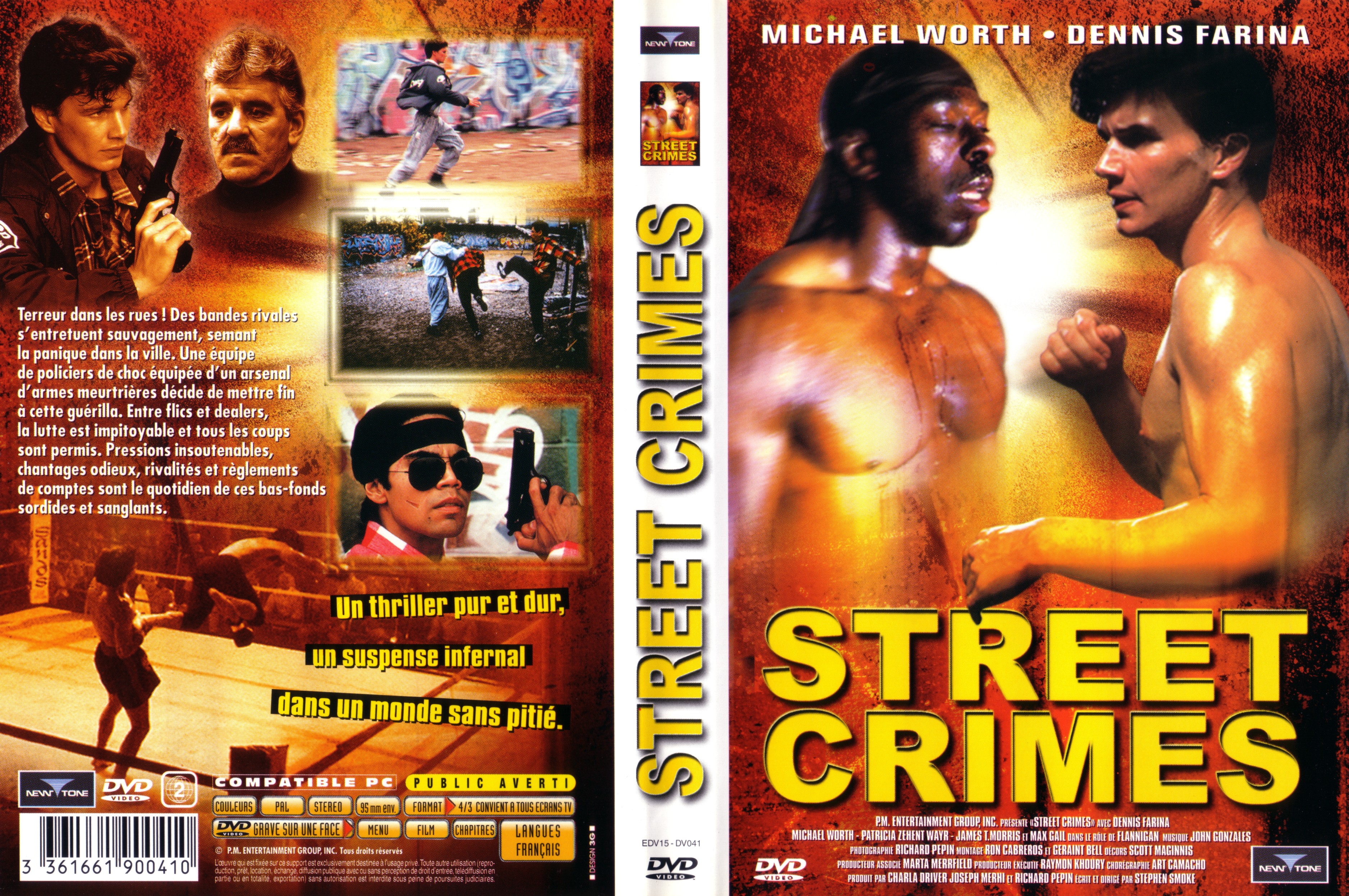 Jaquette DVD Street crimes