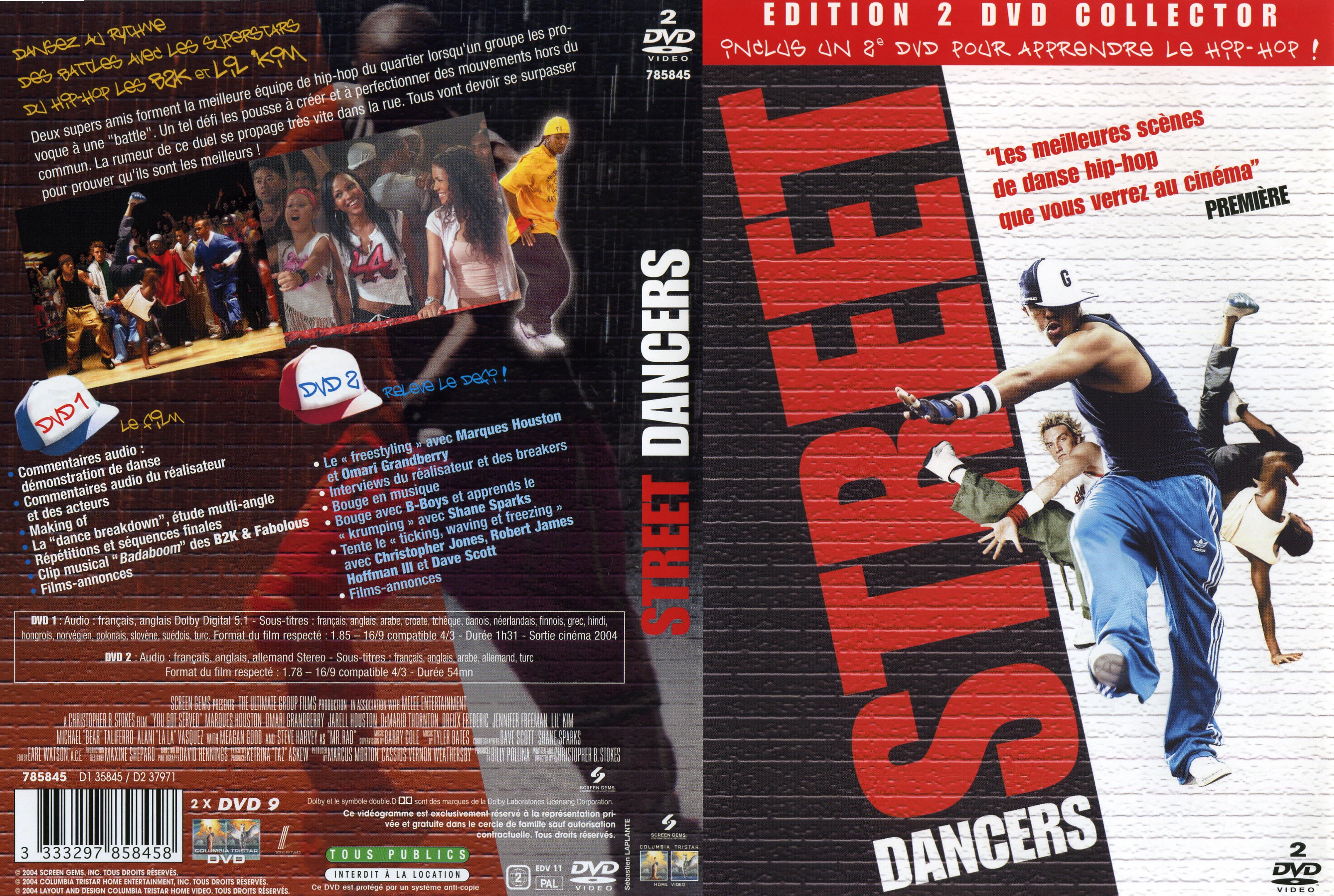 Jaquette DVD Street dancers